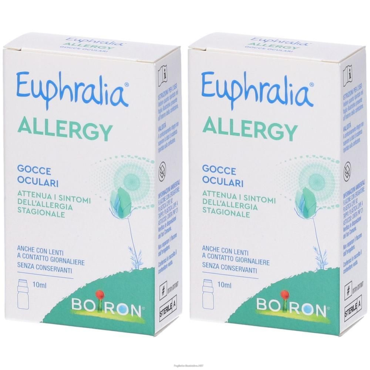 Acquista Online euphralia allergy 2x10 ml gocce oftalmiche e Cerca l'offerta più bassa
