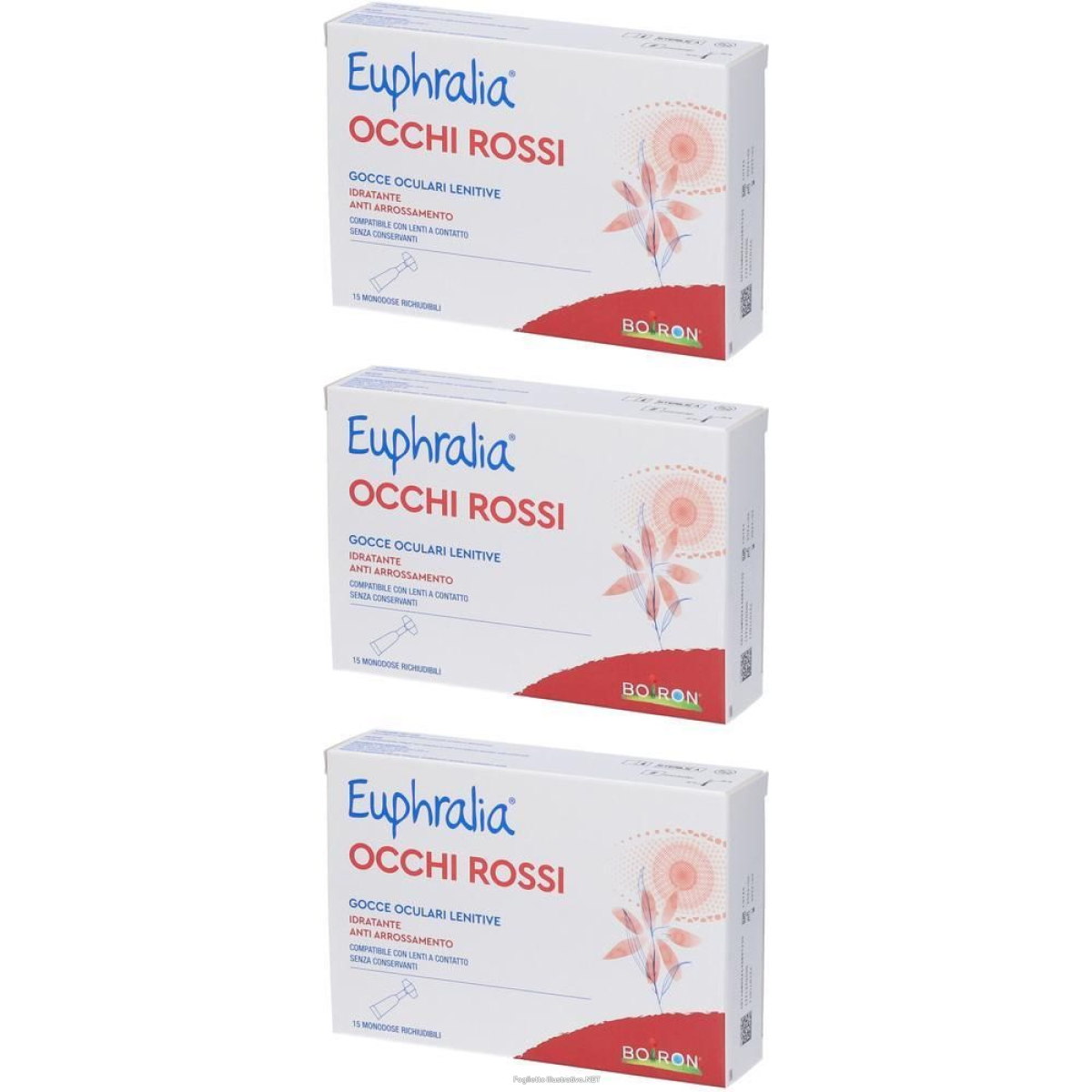 Acquista Online euphralia gocce oculari lenitive occhi rossi flaconcini monodose 3x15x e Cerca l'offerta più bassa