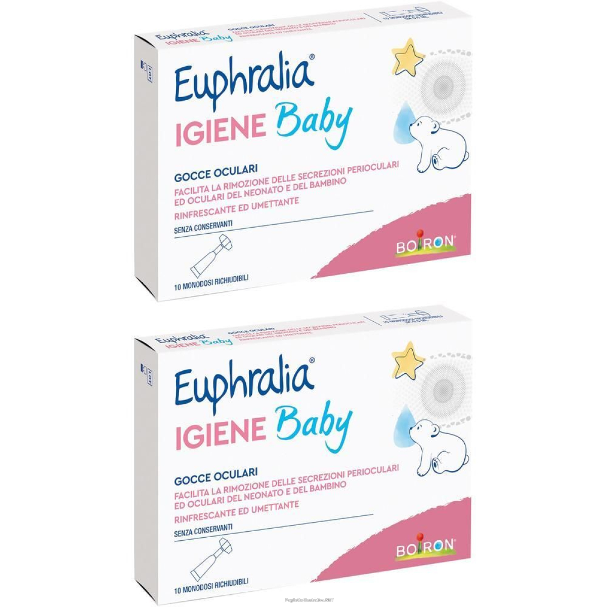 Acquista Online euphralia igiene baby gocce oculari monodose 2x10x0,5 ml oftalmi e Cerca l'offerta più bassa