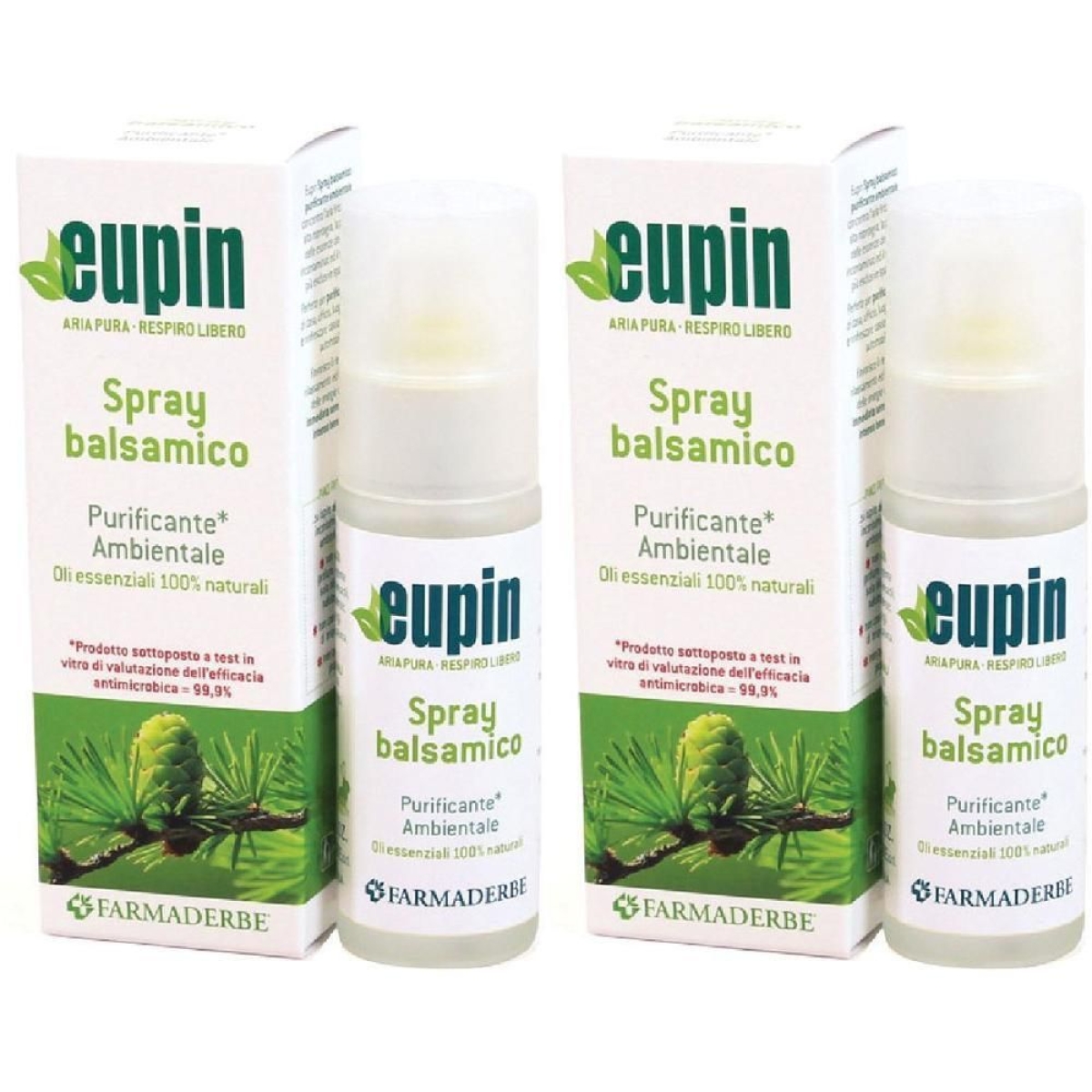 Acquista Online Eupin spray balsamico purificante ambientale 30ml 2x30 ml e Cerca l'offerta più bassa