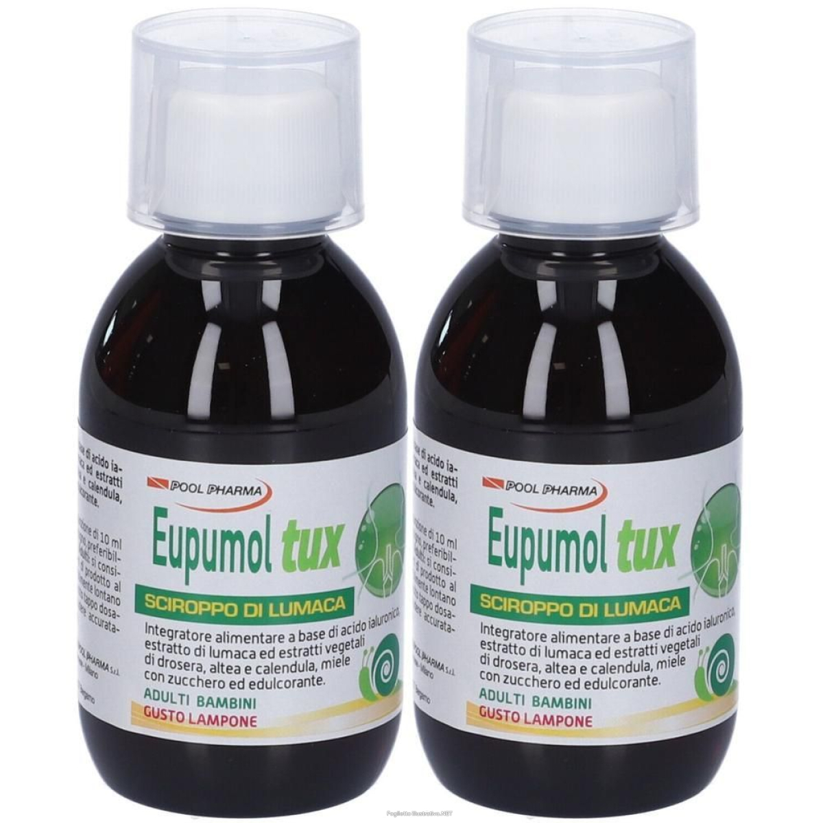 Acquista Online eupumol tux sciroppo di lumaca 150 ml 2x150 ml e Cerca l'offerta più bassa