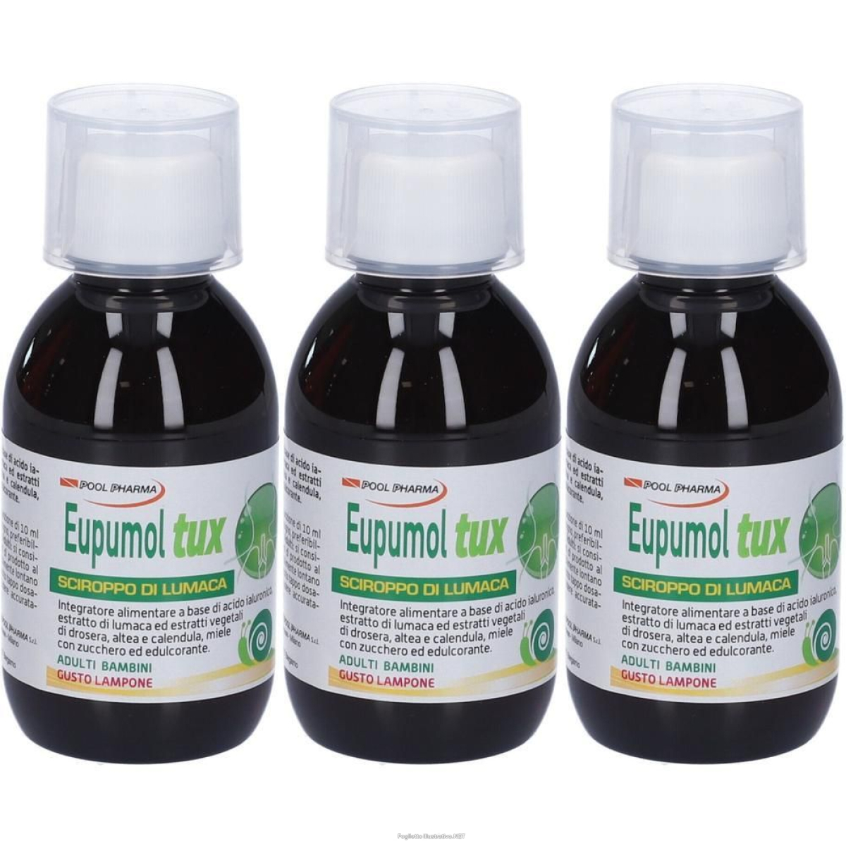 Acquista Online eupumol tux sciroppo di lumaca 150 ml 3x150 ml e Cerca l'offerta più bassa