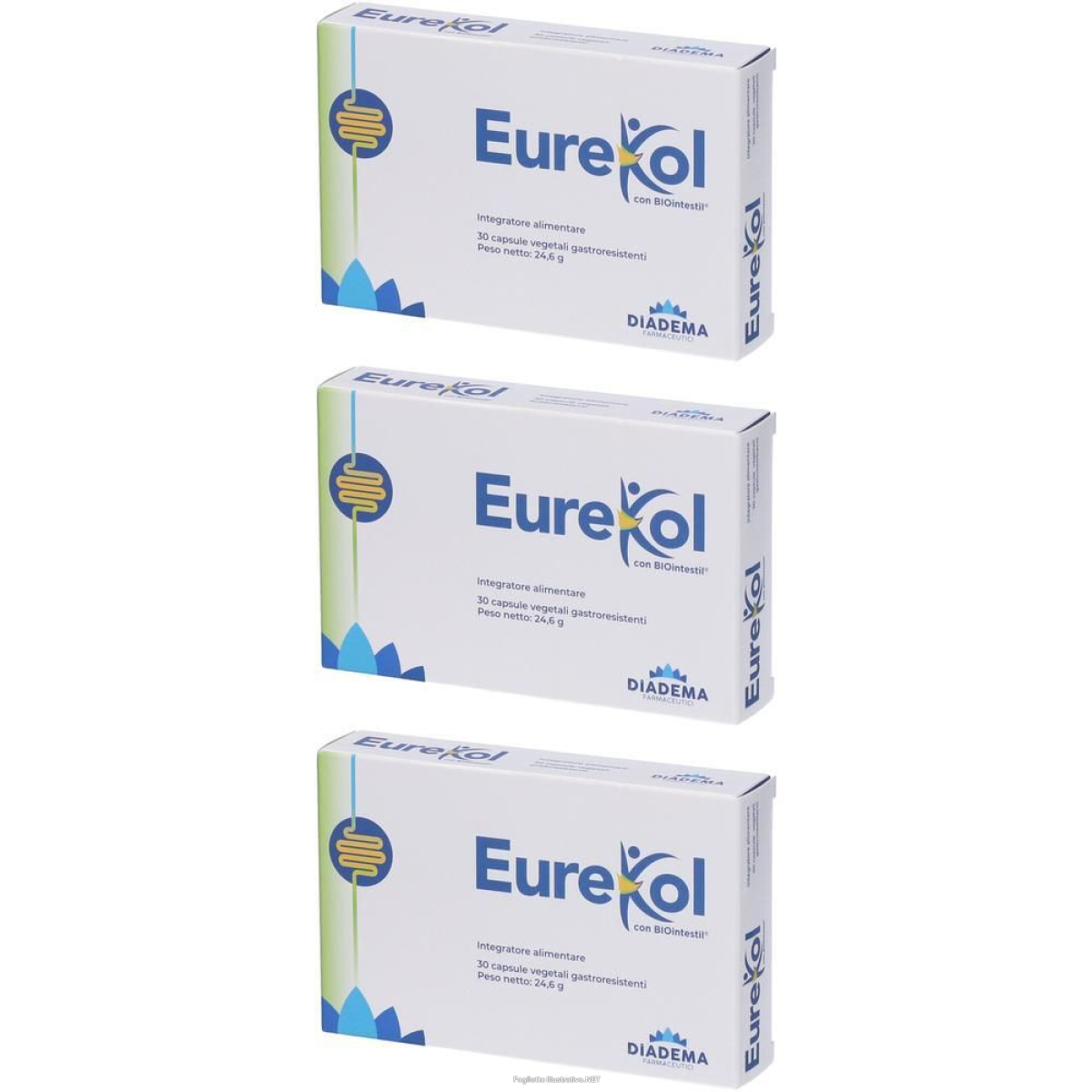 Acquista Online eurekol 30 capsule gastroresistenti 3x24,6 g gastroresistenti e Cerca l'offerta più bassa