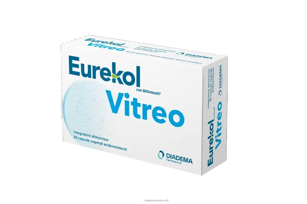 Acquista Online eurekol vitreo integratore per il benessere della vista 30 capsule e Cerca l'offerta più bassa