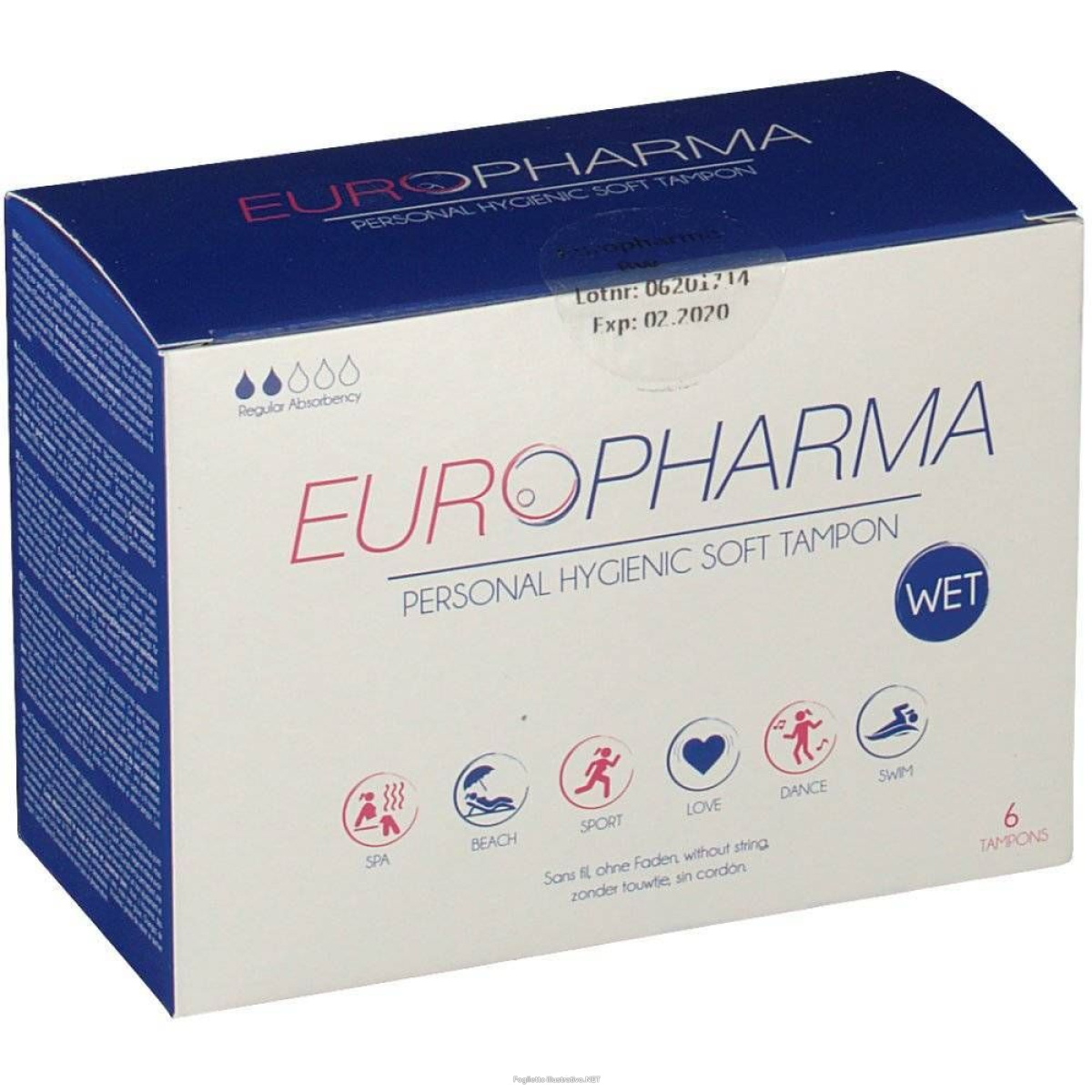 Acquista Online europharma tampon glijmiddel 1 pz tampone e Cerca l'offerta più bassa