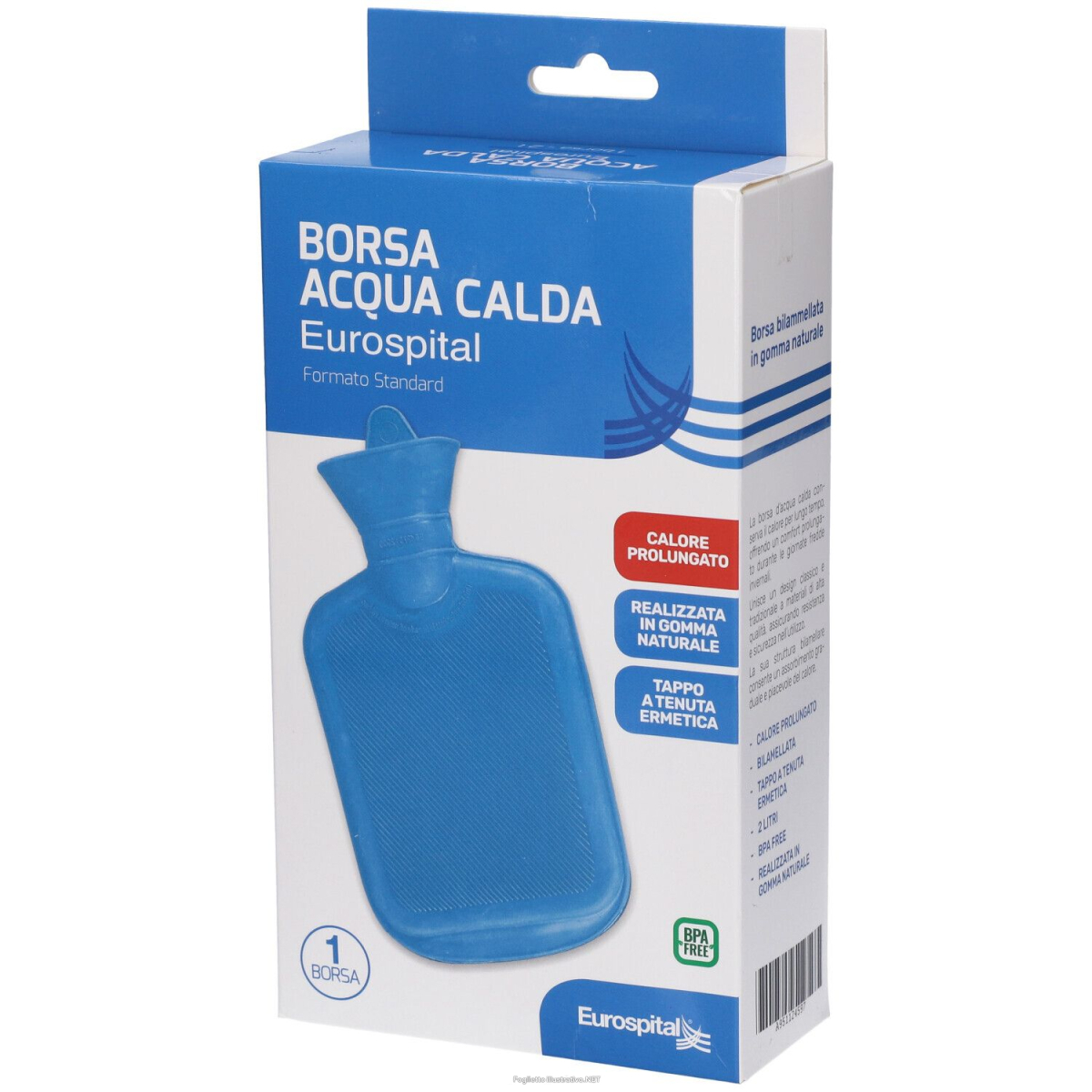 Acquista Online eurospital borsa acqua calda 1 pz dell'acqua calda e Cerca l'offerta più bassa