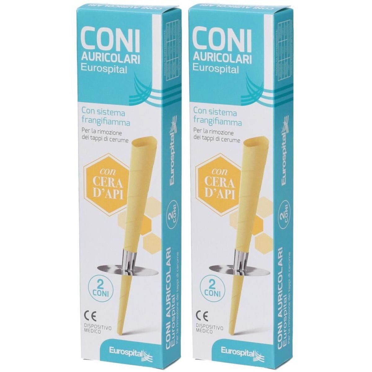 Acquista Online Eurospital cono auricolare 2x2 st e Cerca l'offerta più bassa