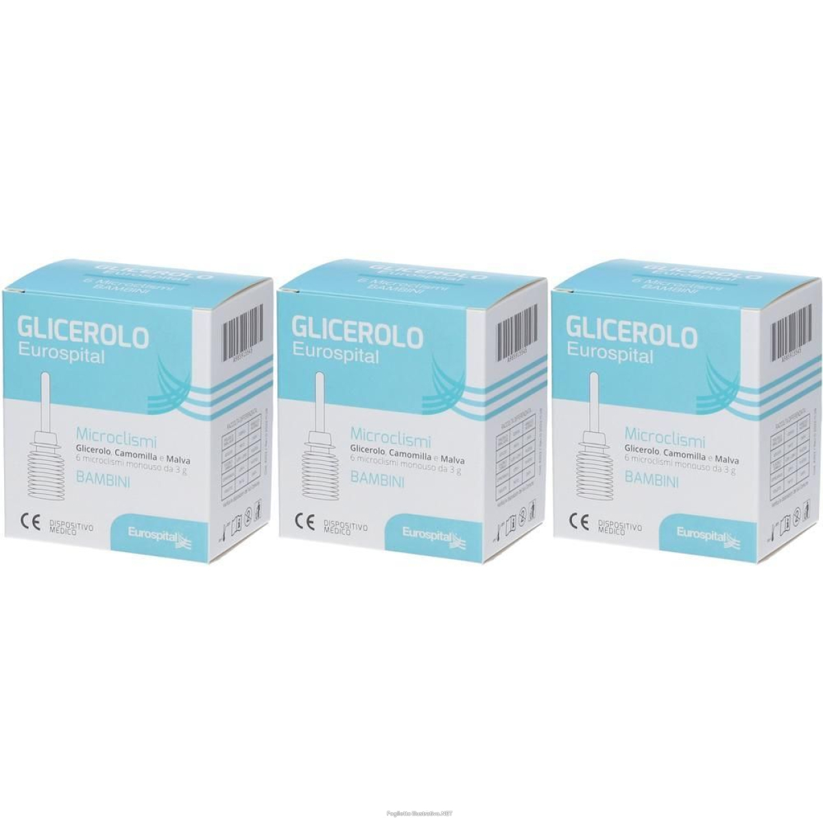 Acquista Online eurospital glicerolo microclismi monouso per bambini 6 pezzi 6x3 g cli e Cerca l'offerta più bassa