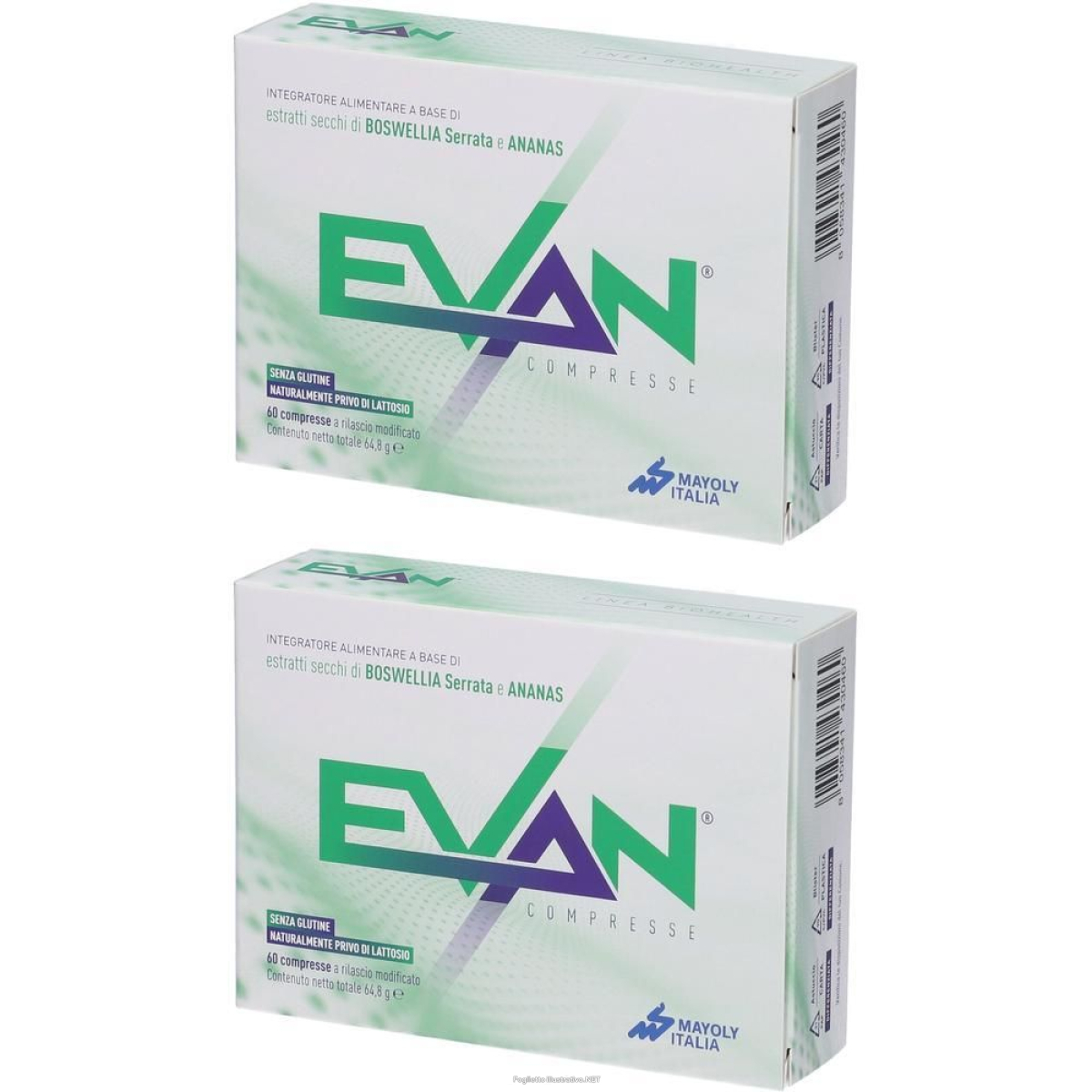 Acquista Online evan® compresse integratore alimentare 2x60 pz e Cerca l'offerta più bassa