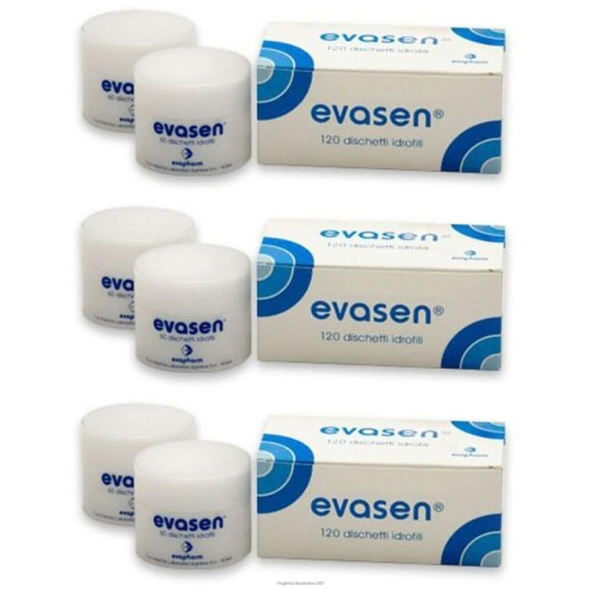 Acquista Online evasen disch ragadi seno 120 pezzi 3x110 g e Cerca l'offerta più bassa