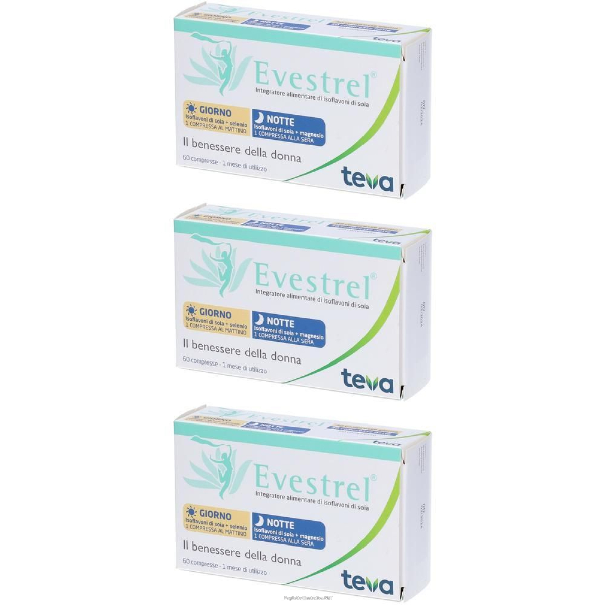 Acquista Online evestrel® compresse giorno/notte 3x60 pz e Cerca l'offerta più bassa