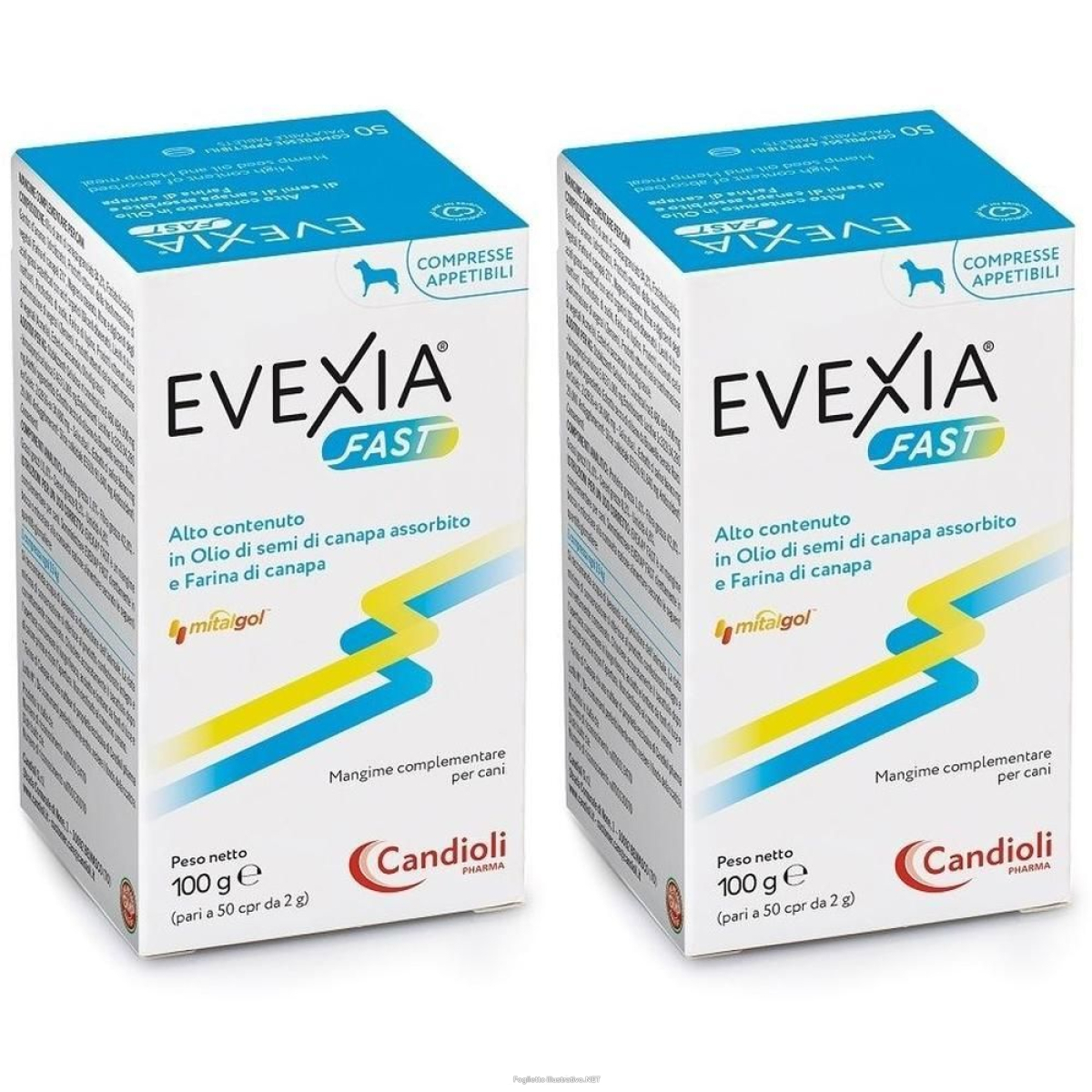 Acquista Online evexia fast compresse 2x100 g e Cerca l'offerta più bassa