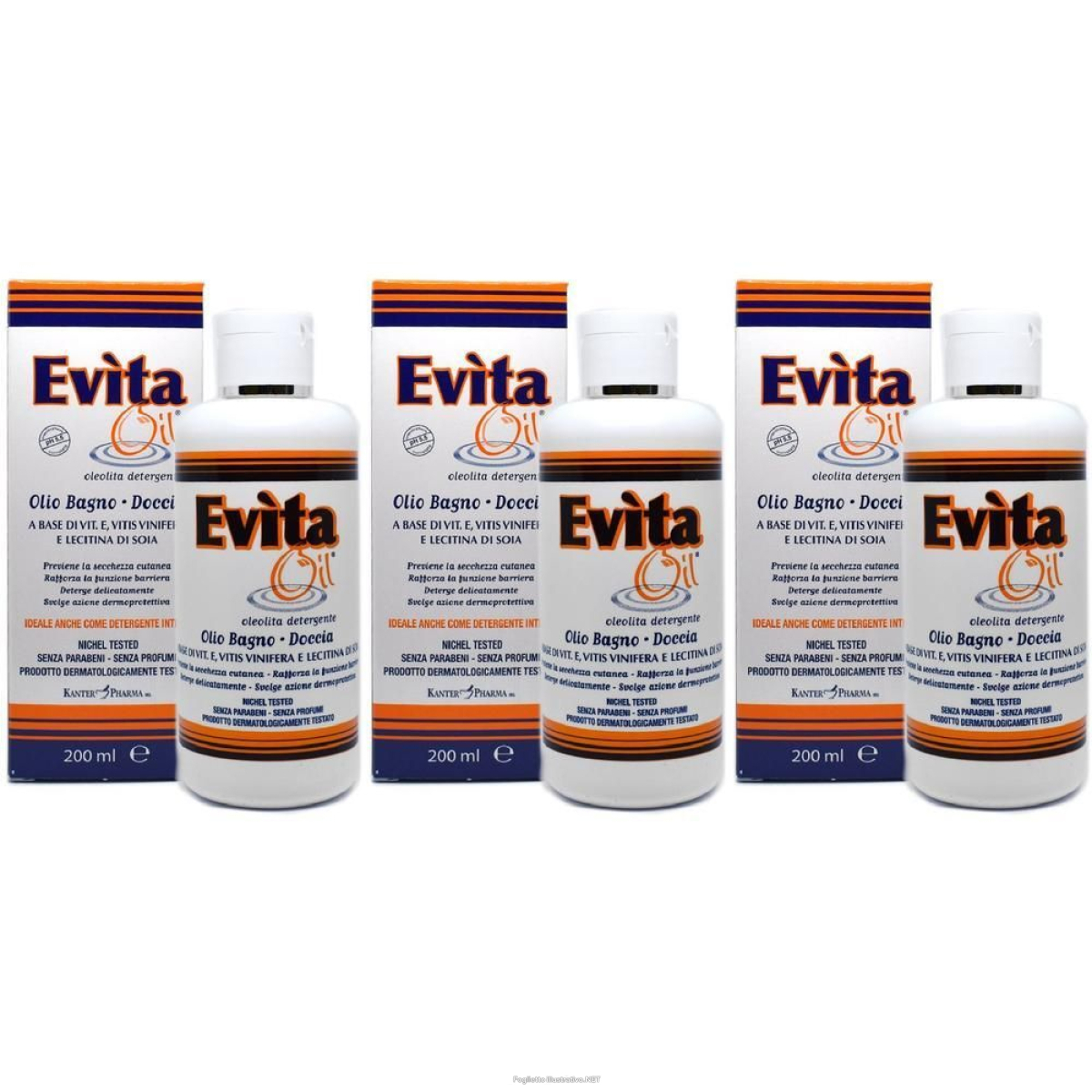 Acquista Online evita oil bagno doccia 200 ml olio e Cerca l'offerta più bassa