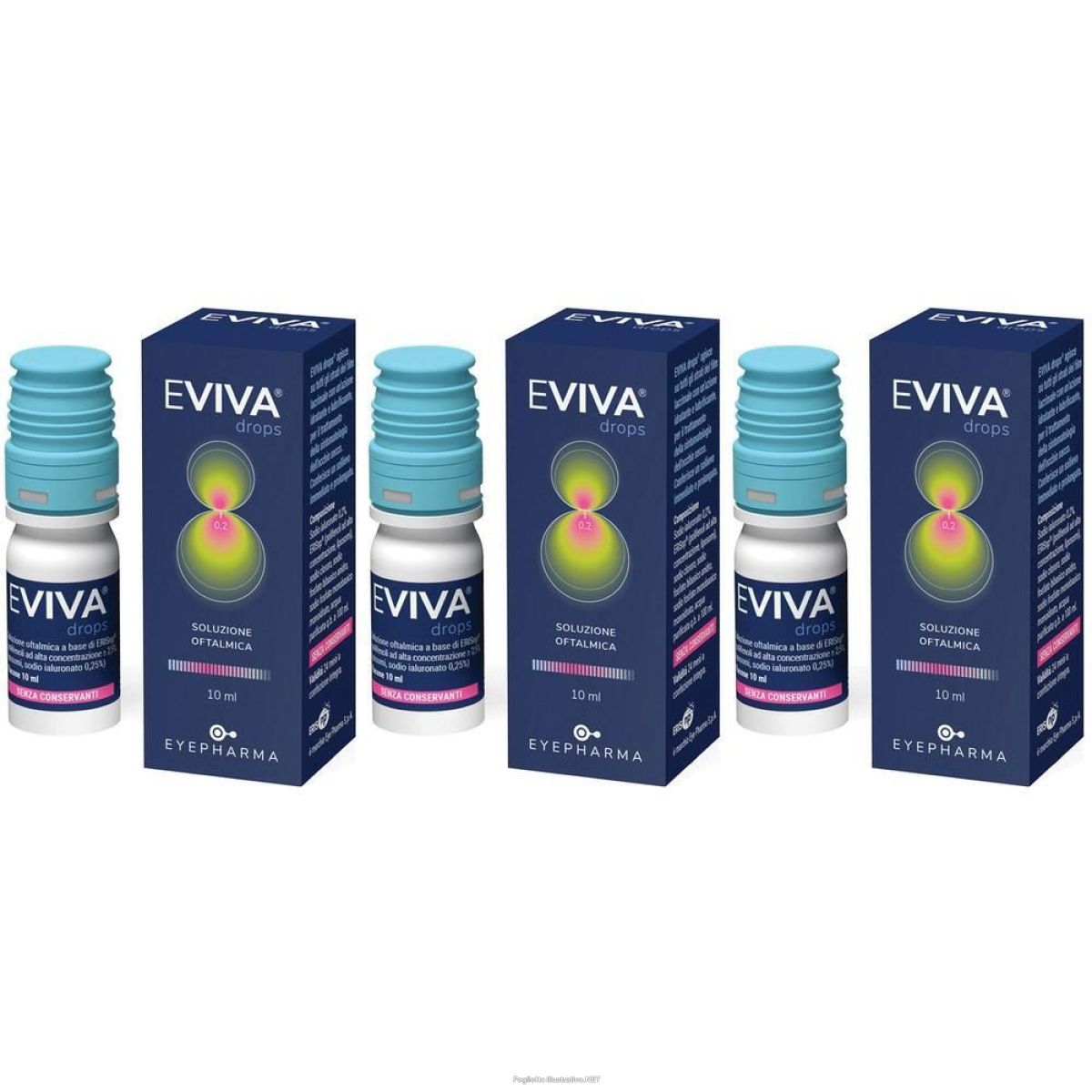 Acquista Online eviva drops gocce oculari 10ml 3x10 ml oftalmiche e Cerca l'offerta più bassa