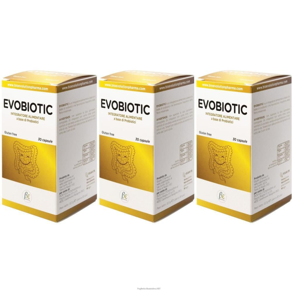 Acquista Online evobiotic 30 capsule 3x13,3 g e Cerca l'offerta più bassa