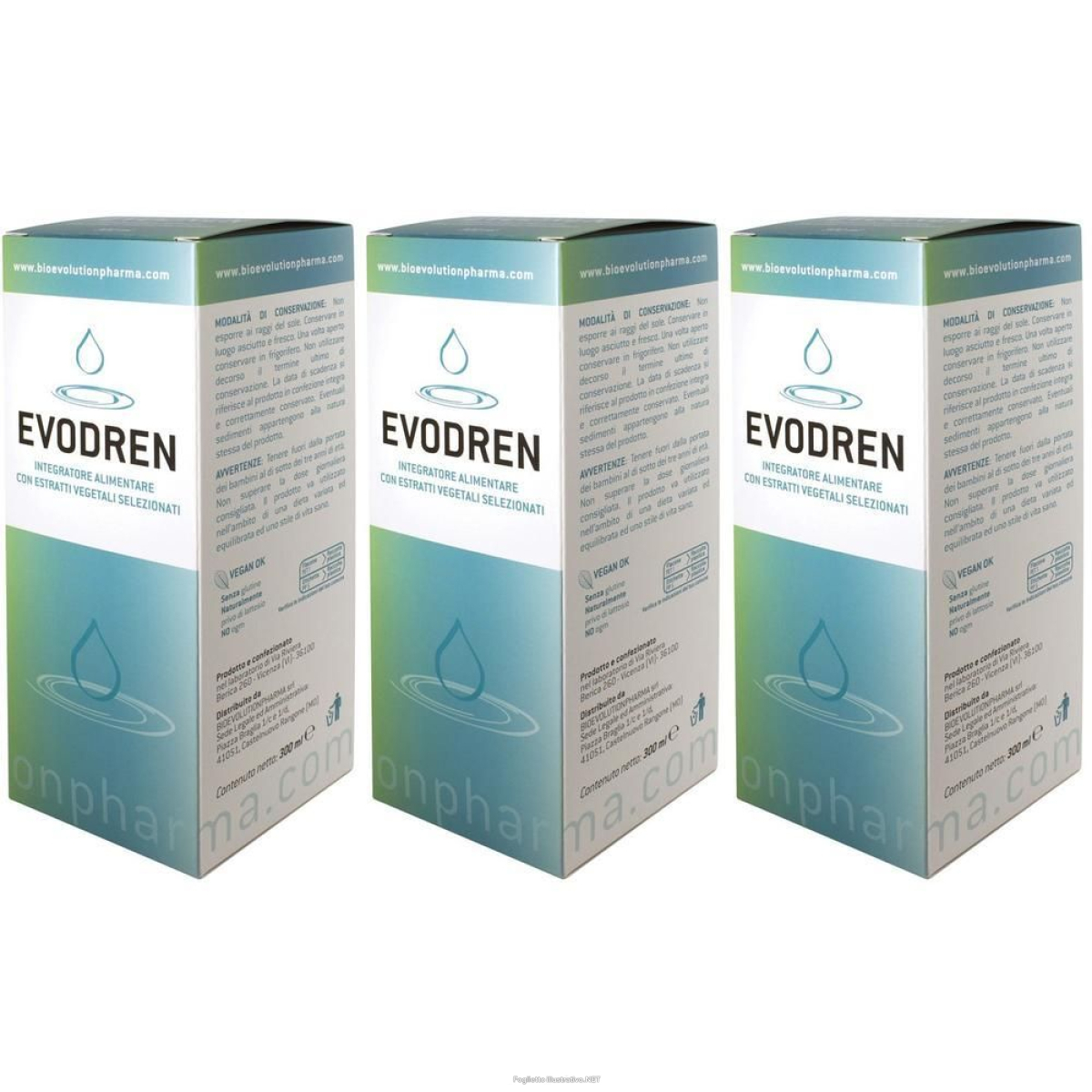 Acquista Online evodren 300 ml 3x300 ml soluzione orale e Cerca l'offerta più bassa