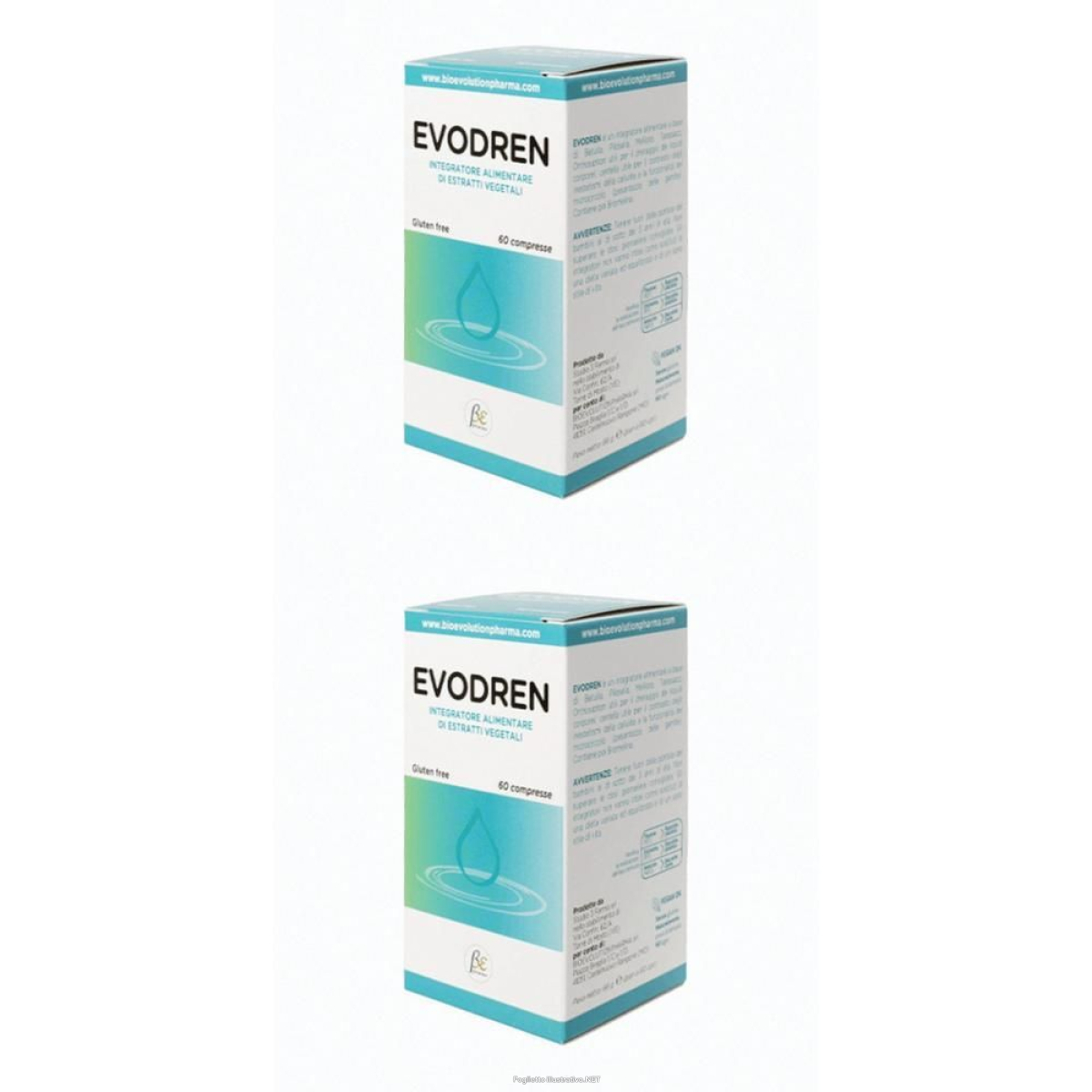 Acquista Online evodren 60 compresse 2x66 g e Cerca l'offerta più bassa