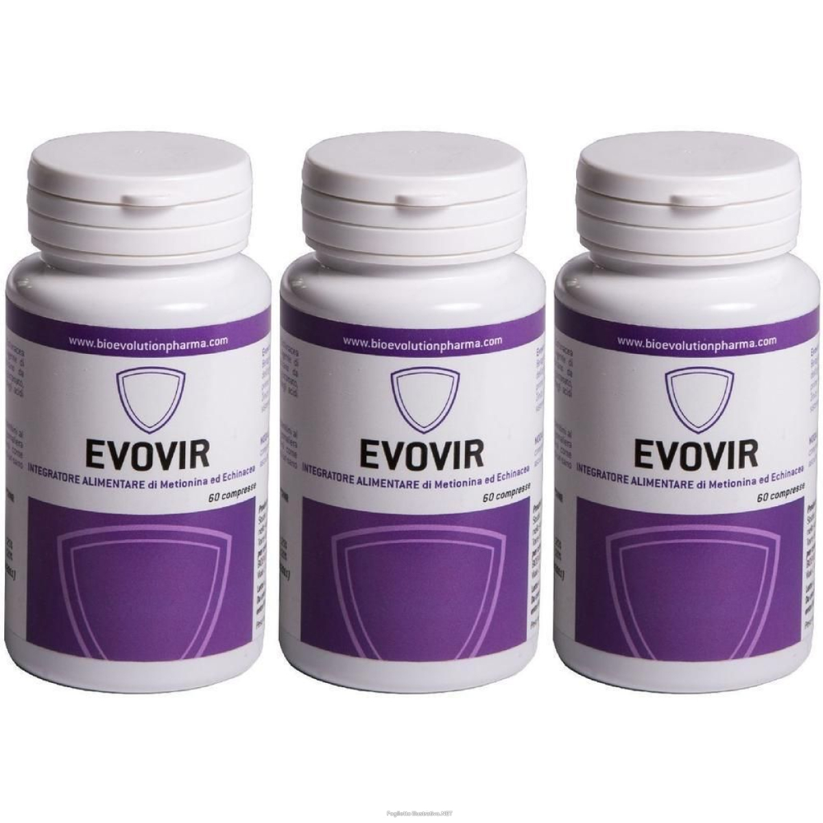 Acquista Online Evovir 60 Compresse 3x72 g e Cerca l'offerta più bassa