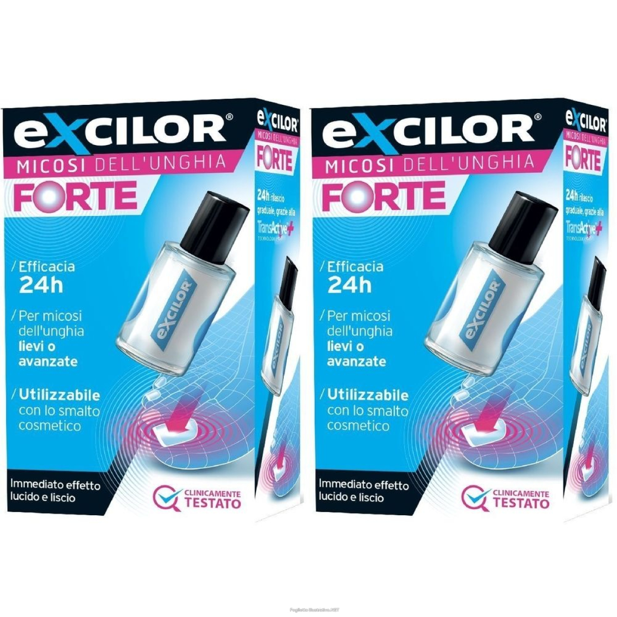Acquista Online excilor® forte micosi dell'unghia set da 2 2x30 ml soluzione e Cerca l'offerta più bassa