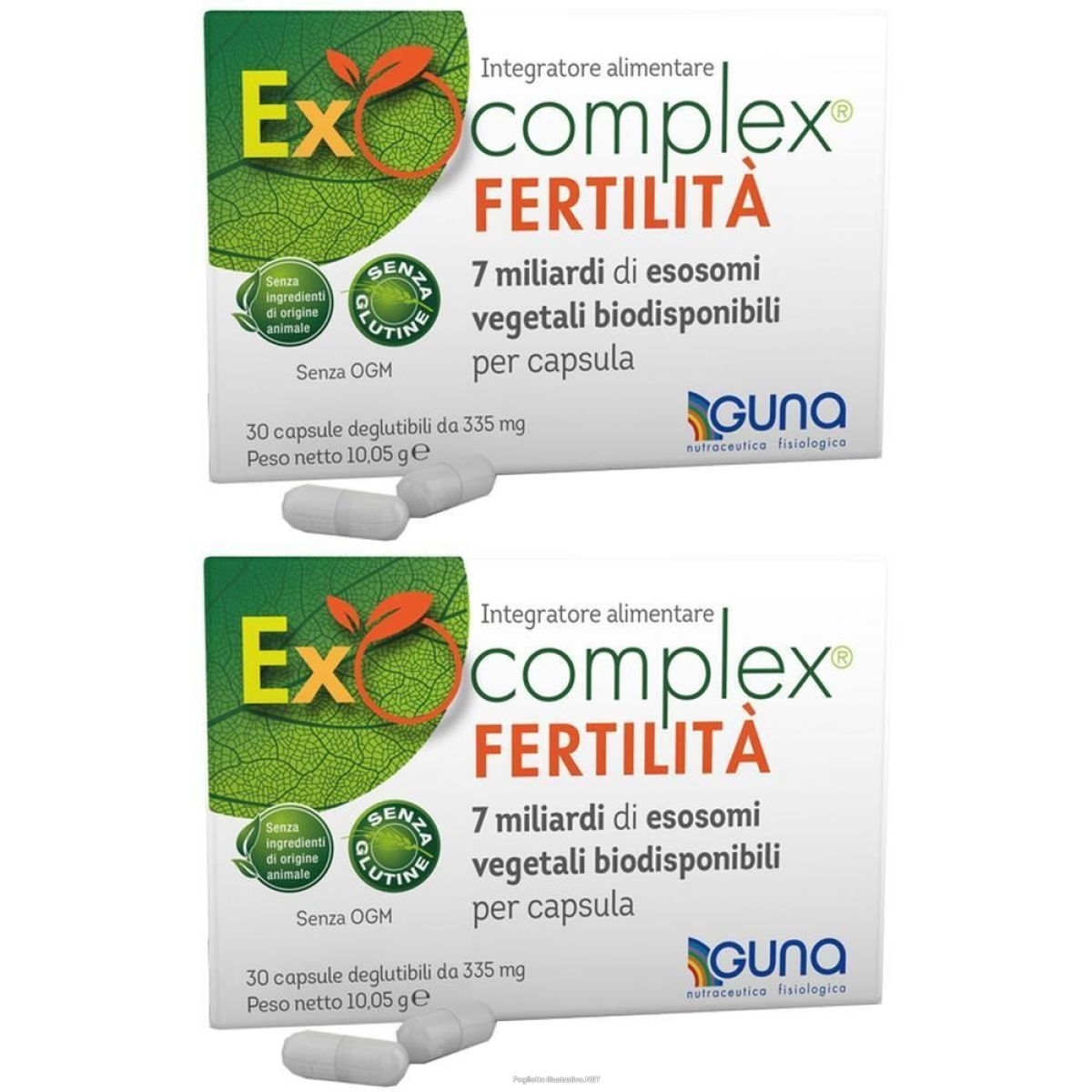Acquista Online exocomplex fertilita' 30 capsule 2x10,05 g e Cerca l'offerta più bassa
