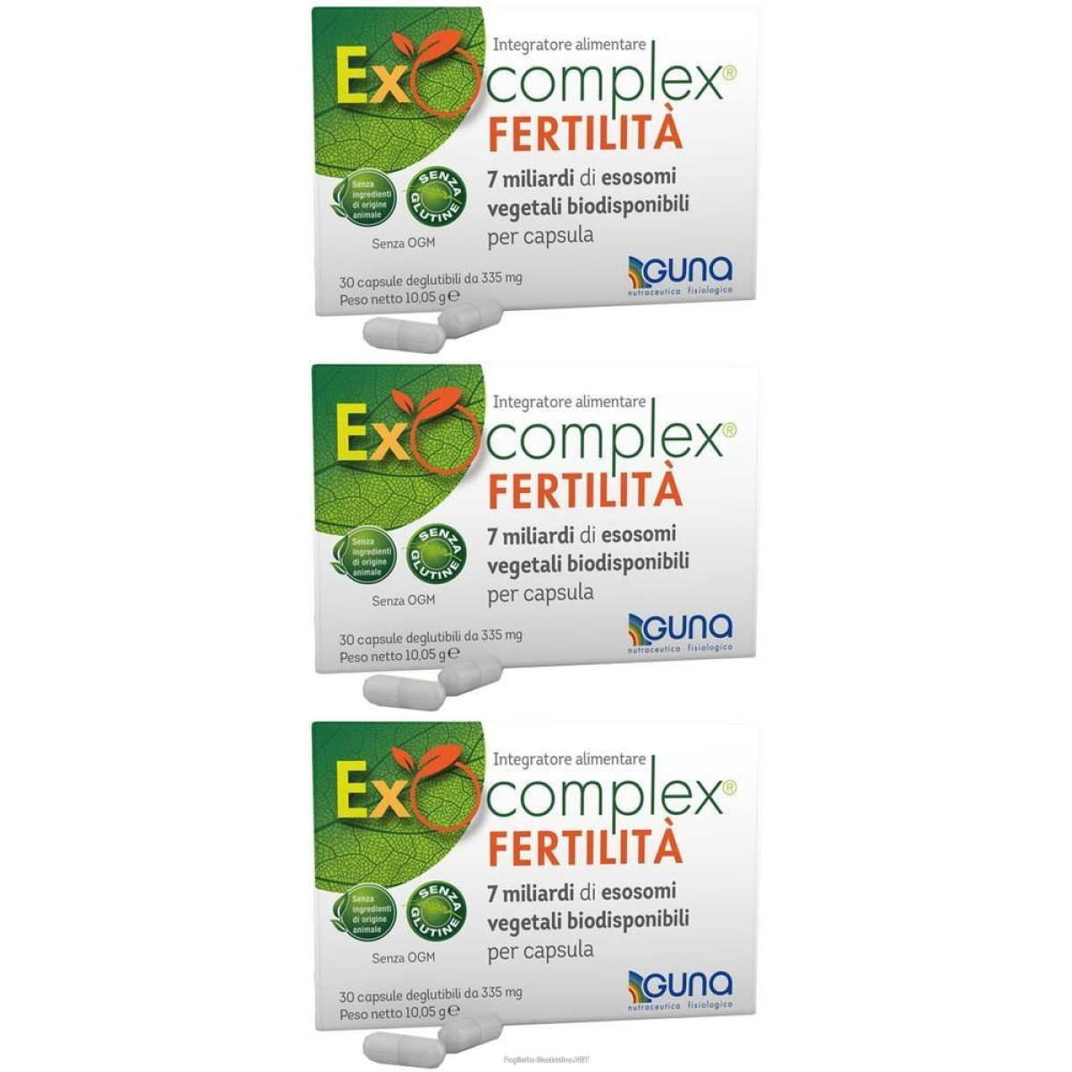 Acquista Online exocomplex fertilita' 30 capsule 3x10,05 g e Cerca l'offerta più bassa