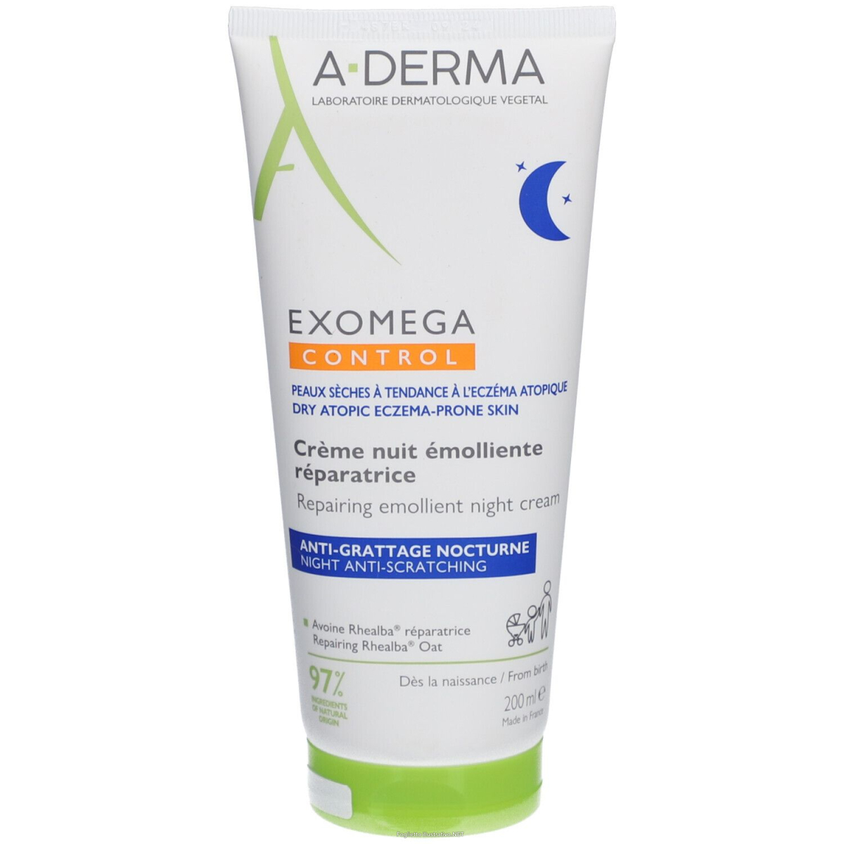 Acquista Online exomega control crema notte 200 ml a-derma ml notte e Cerca l'offerta più bassa