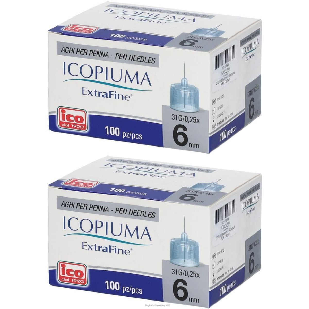 Acquista Online extrafine® aghi per penna 31 g 6 mm 2x100 pz ago iniezione e Cerca l'offerta più bassa