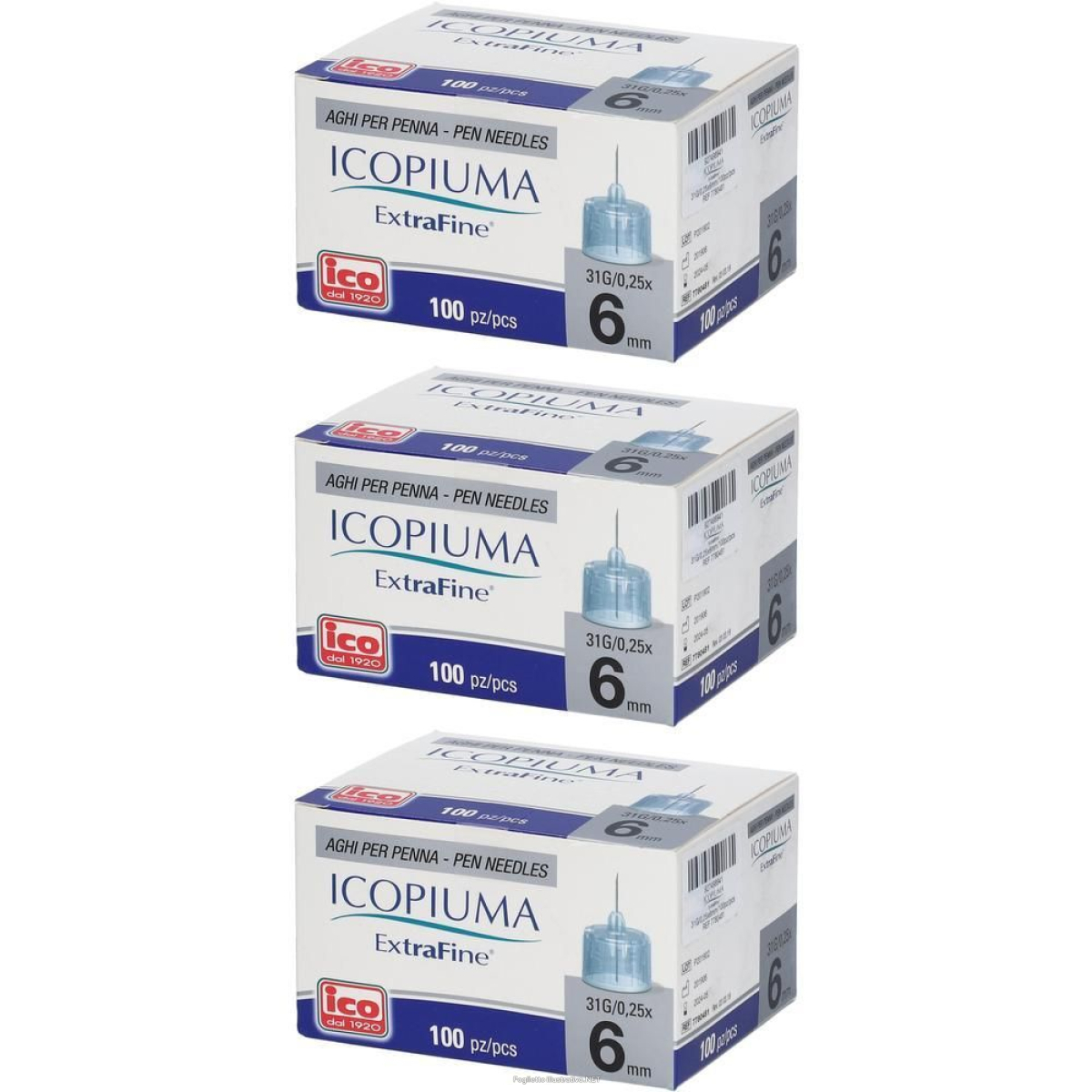 Acquista Online extrafine® aghi per penna 31 g 6 mm 3x100 pz ago iniezione e Cerca l'offerta più bassa