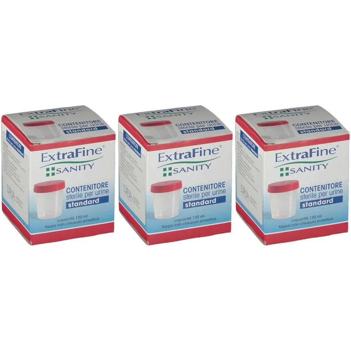 Acquista Online Extrafine® sanity contenitore standard 3x1 st e Cerca l'offerta più bassa