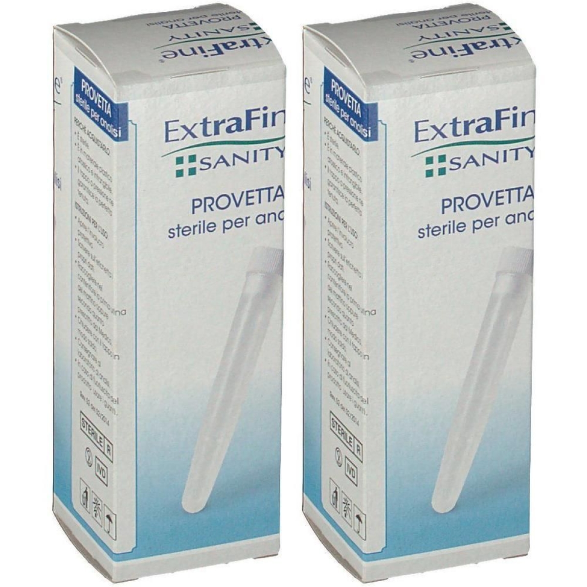 Acquista Online Extrafine® sanity provetta sterile per analisi 2x1 st e Cerca l'offerta più bassa