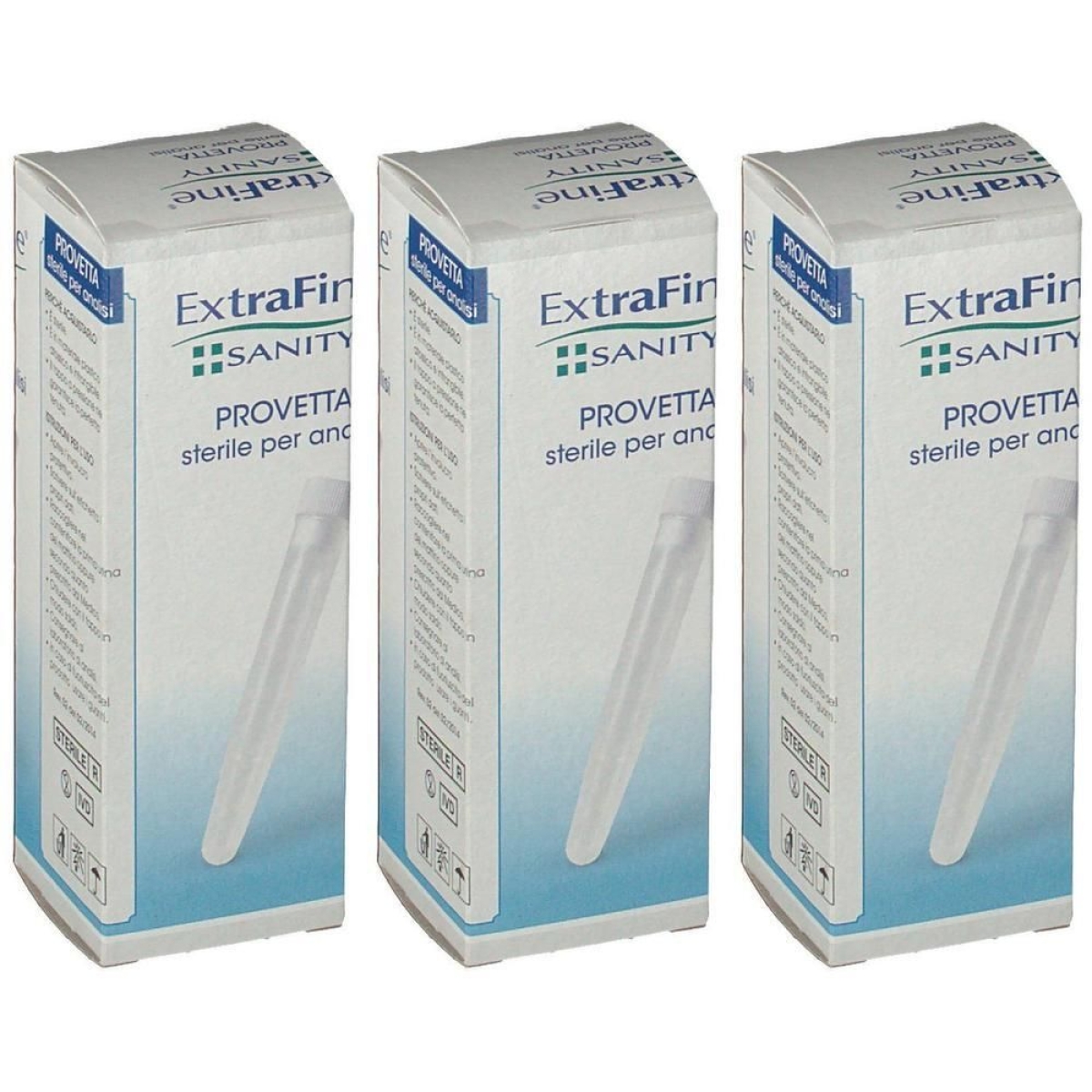 Acquista Online Extrafine® sanity provetta sterile per analisi 3x1 st e Cerca l'offerta più bassa