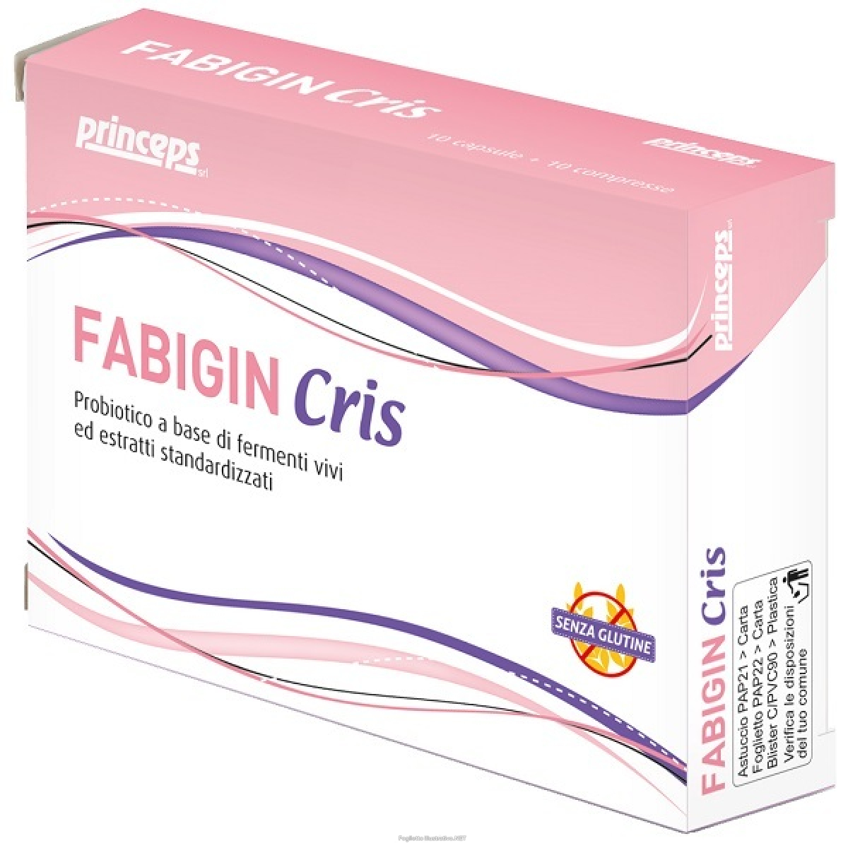 Compra Online fabigin cris 10 capsule + 10 compresse e Trova l'offerta più bassa
