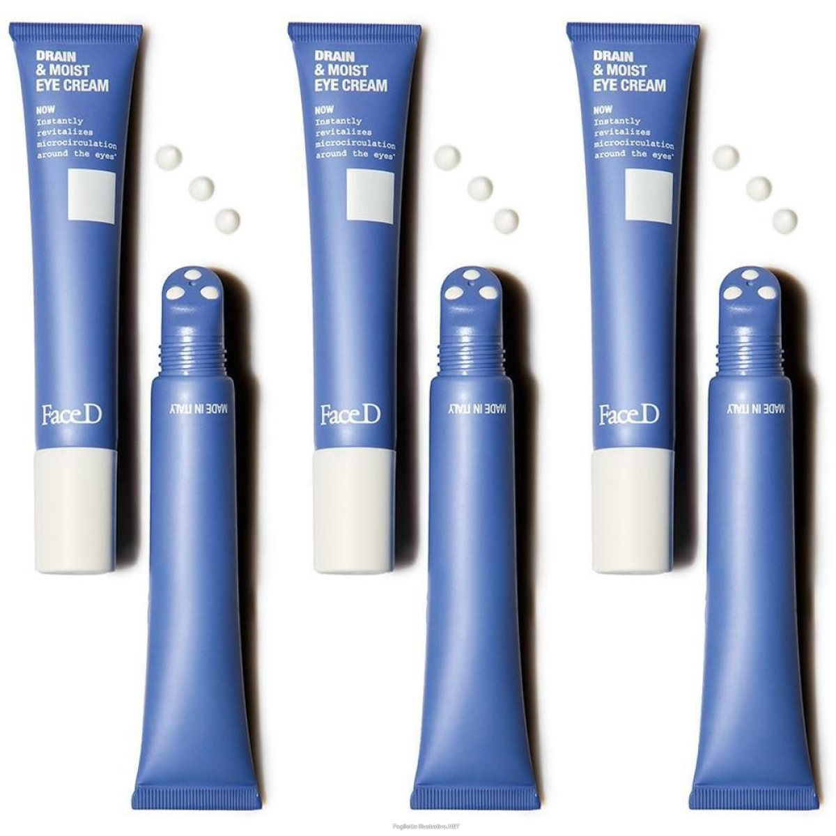 Compra Online face d drain & moist eye cream crema contorno occhi drenante idratante e Trova l'offerta più bassa