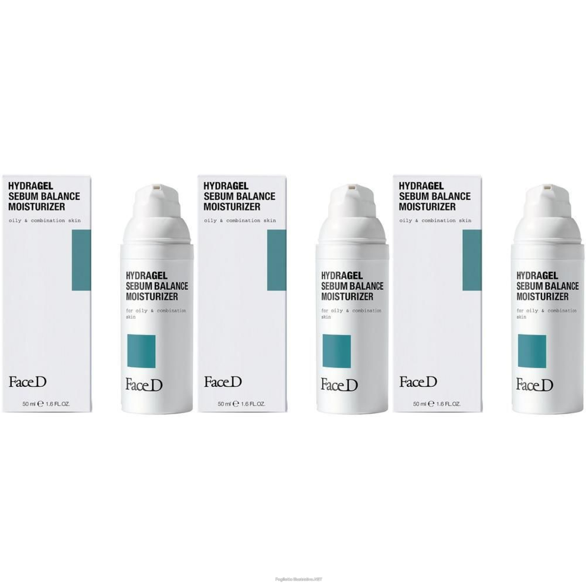 Compra Online face d hydragel crema viso pelli grasse e miste 3x50 ml e Trova l'offerta più bassa