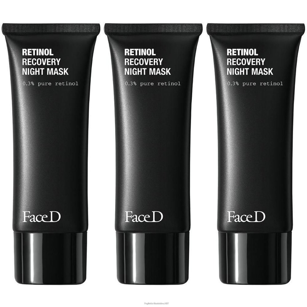 Compra Online face d maschera ristrutturante notturna di retinolo 3x75 ml emulsione e Trova l'offerta più bassa