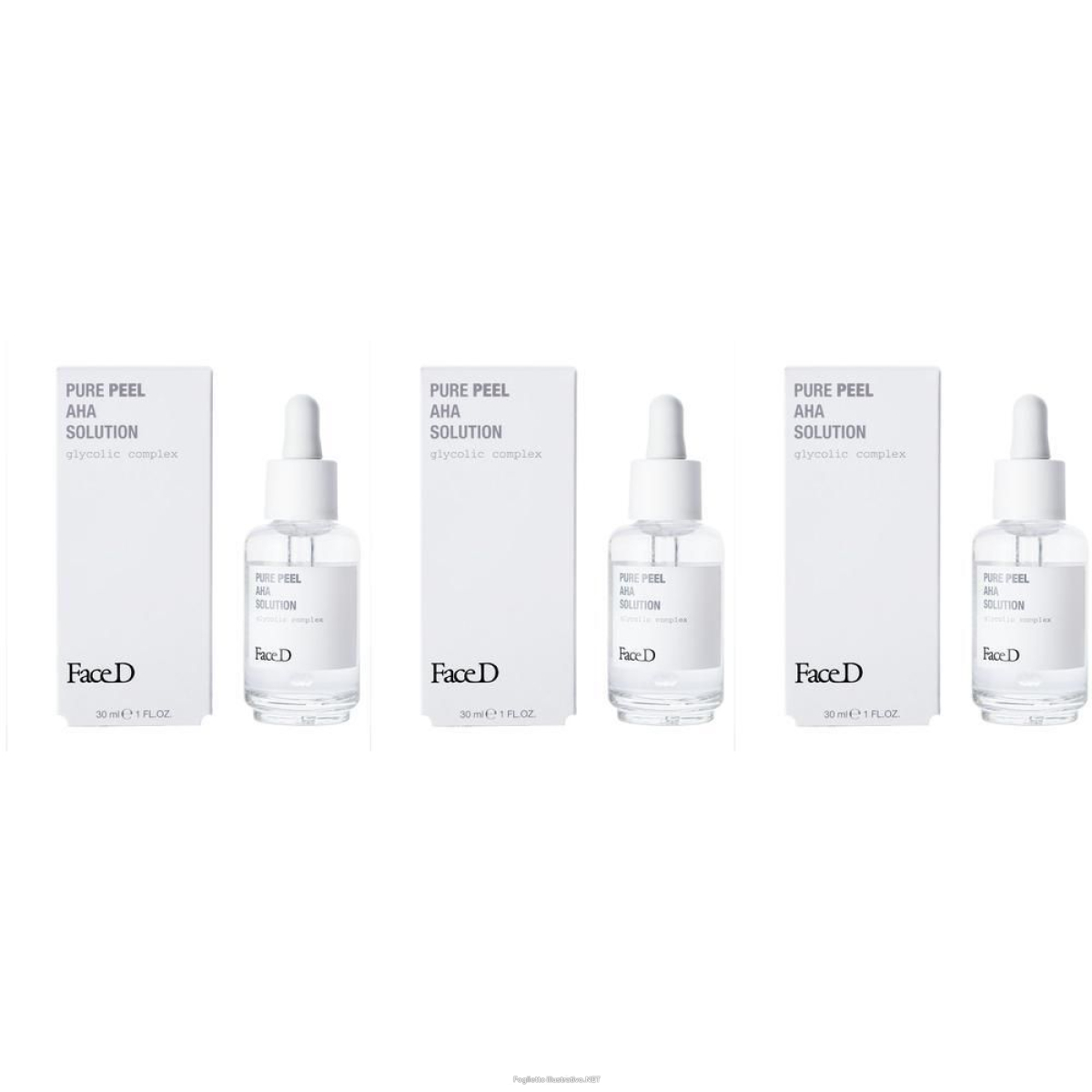 Compra Online face d pure peel soluzione esfoliante aha 3x1 pz gel e Trova l'offerta più bassa