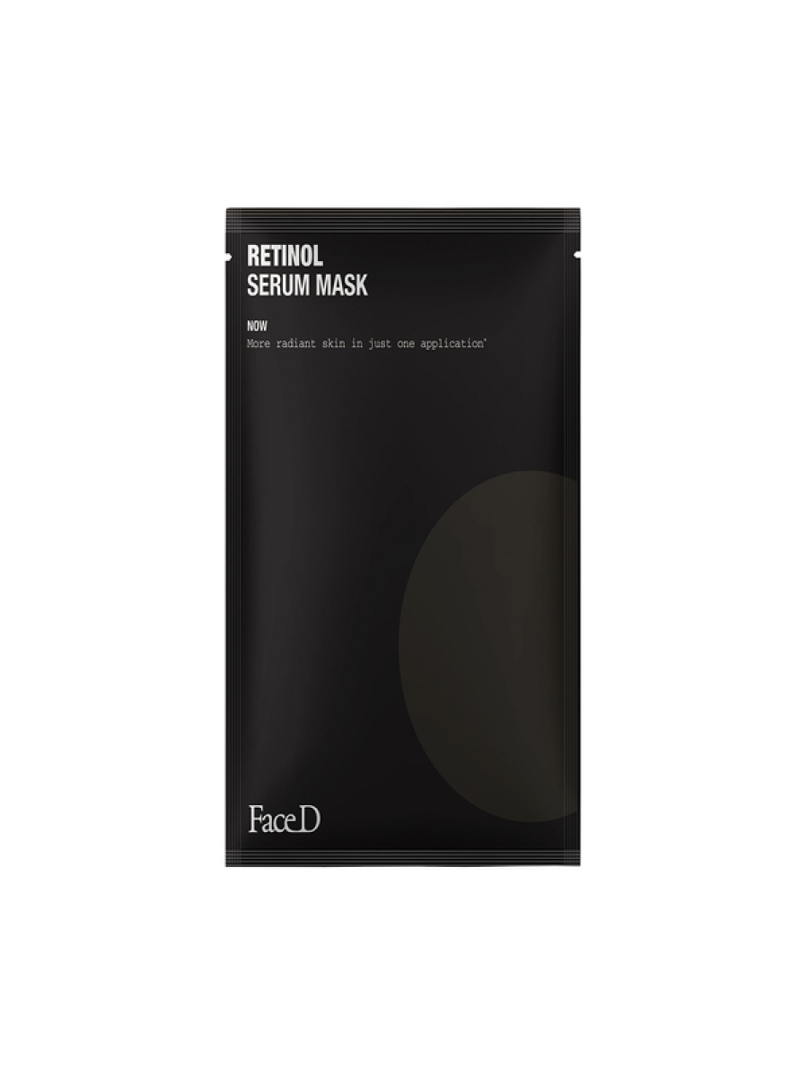 Compra Online Face d - retinol serum mask maschera viso in tessuto al retinolo pelli spente confezione 1 pezzo e Trova l'offerta più bassa