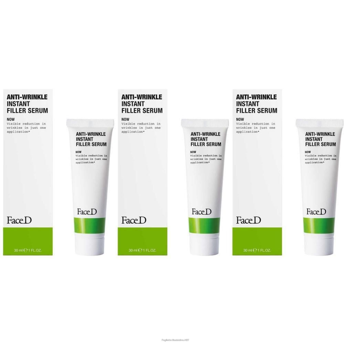 Compra Online face d siero viso filler anti-rughe istantaneo 3x30 ml e Trova l'offerta più bassa