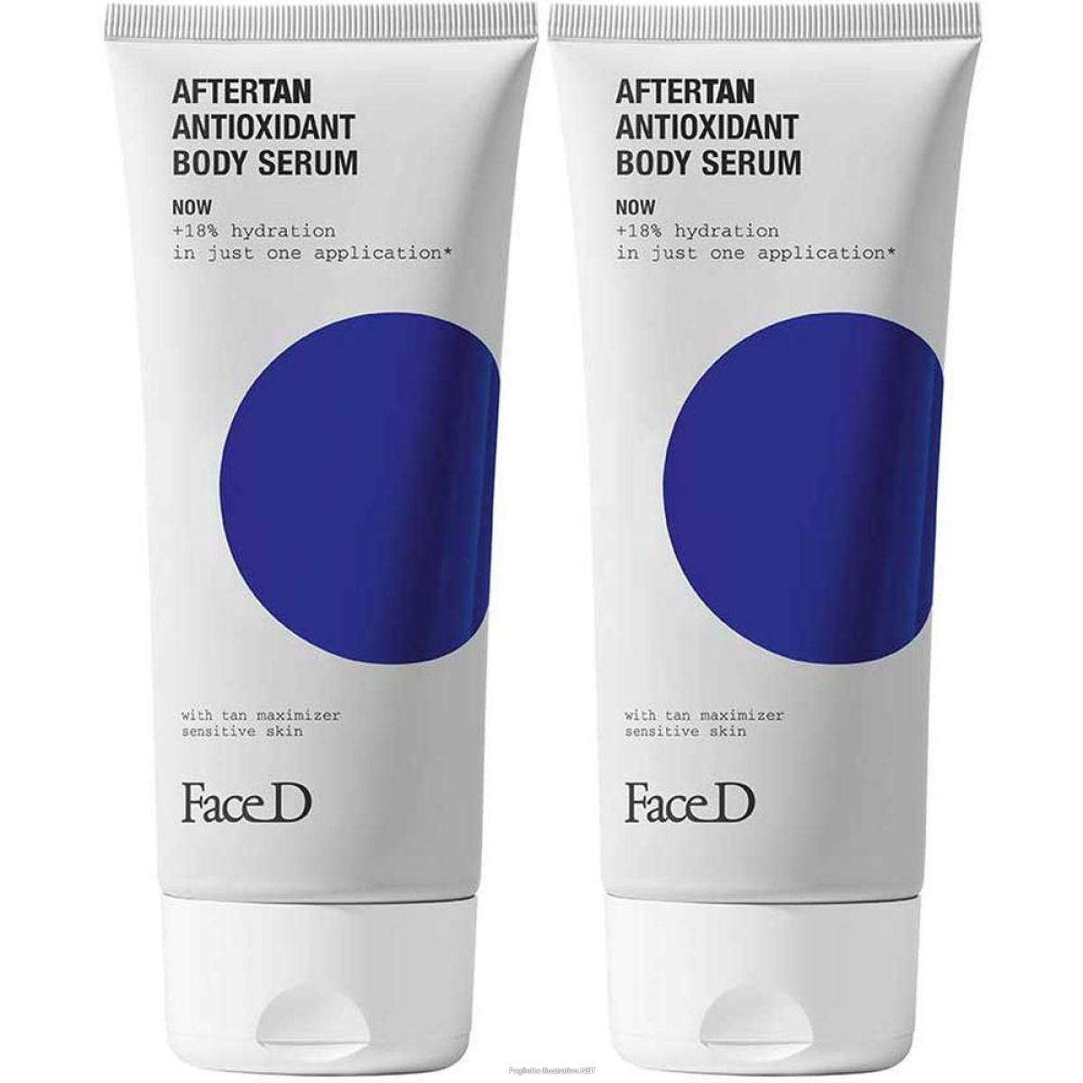 Compra Online faced aftertan doposole corpo antiossidante 2x200 ml e Trova l'offerta più bassa