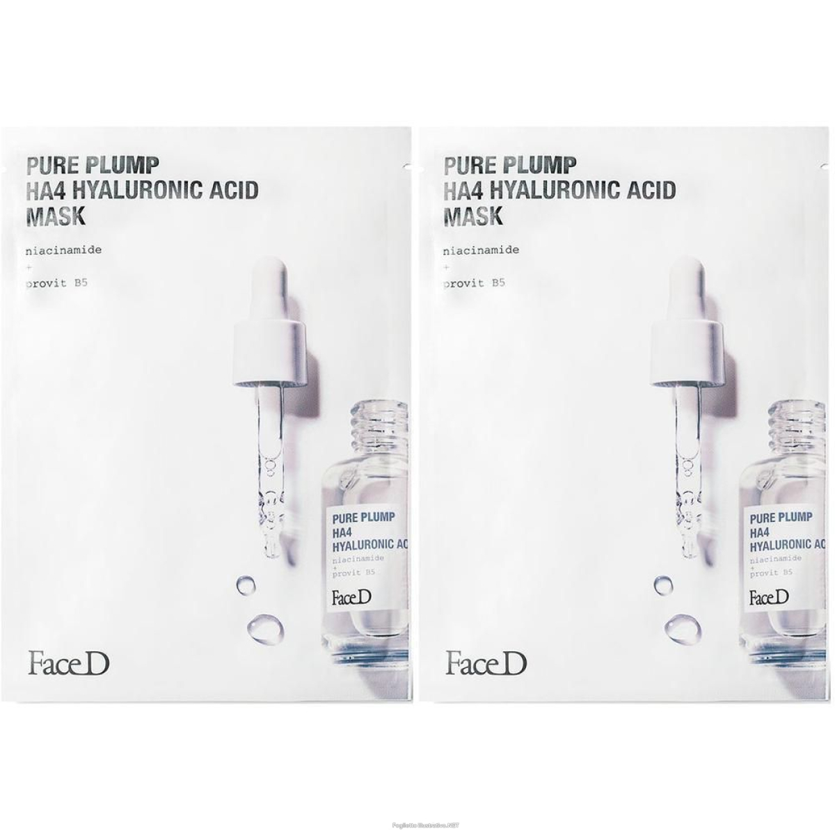 Compra Online faced maschera pure plump ha4 acido ialuronico 2x17 g e Trova l'offerta più bassa