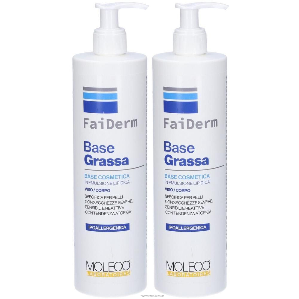 Compra Online faiderm base grassa 2x500 ml emulsione e Trova l'offerta più bassa