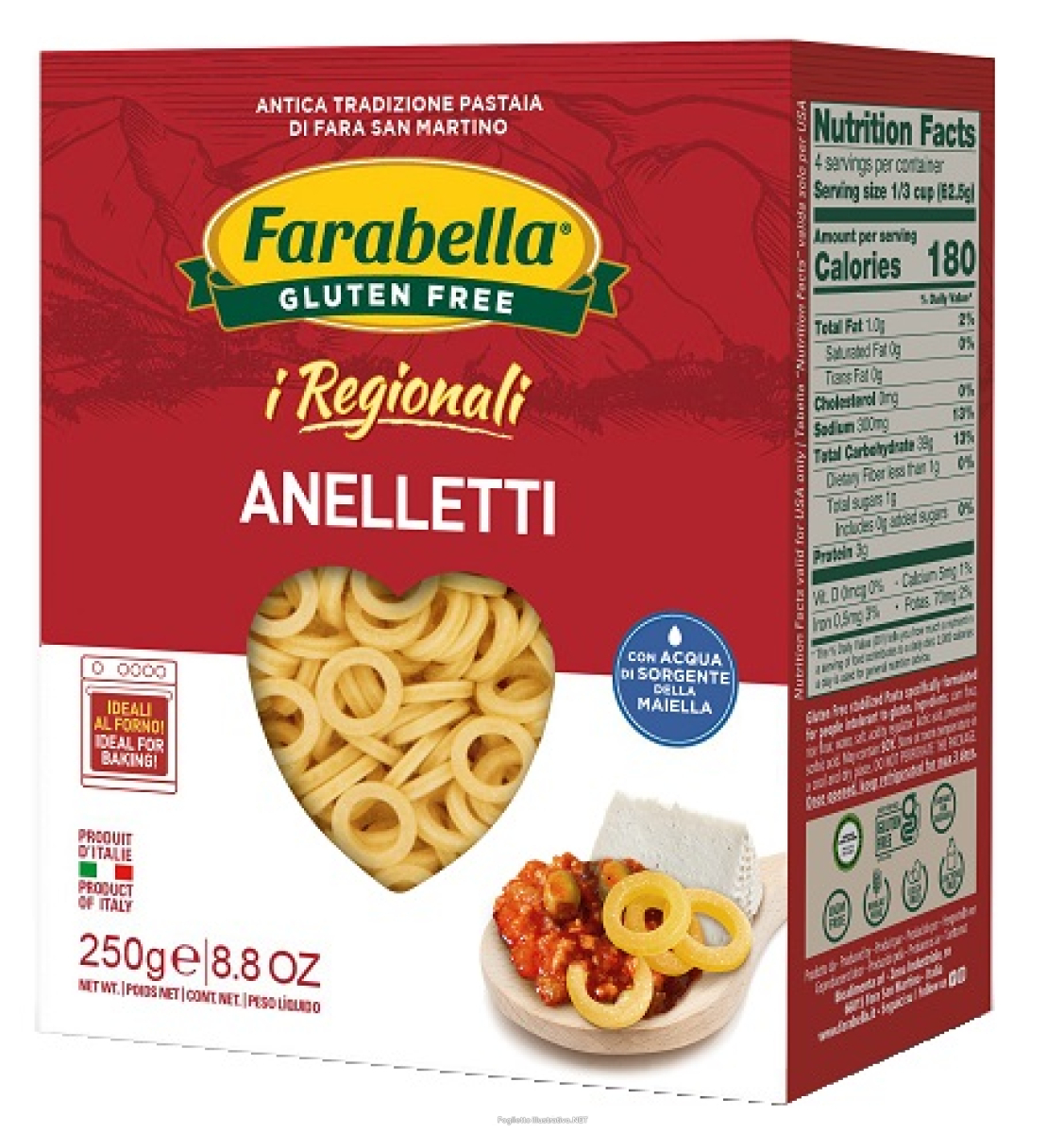 Compra Online farabella anelletti i regionali 250 g e Trova l'offerta più bassa