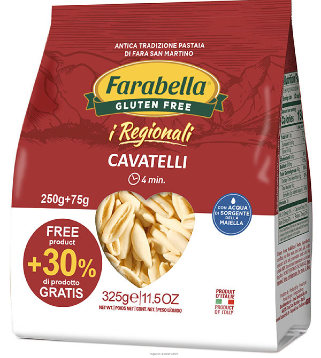 Compra Online farabella cavatelli i regionali pasta fresca stabilizzata 325 g promo e Trova l'offerta più bassa