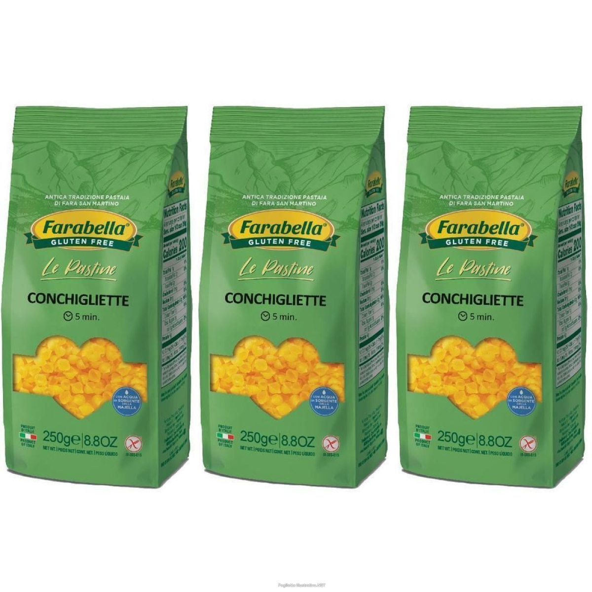 Compra Online farabella conchigliette senza glutine 250 g e Trova l'offerta più bassa