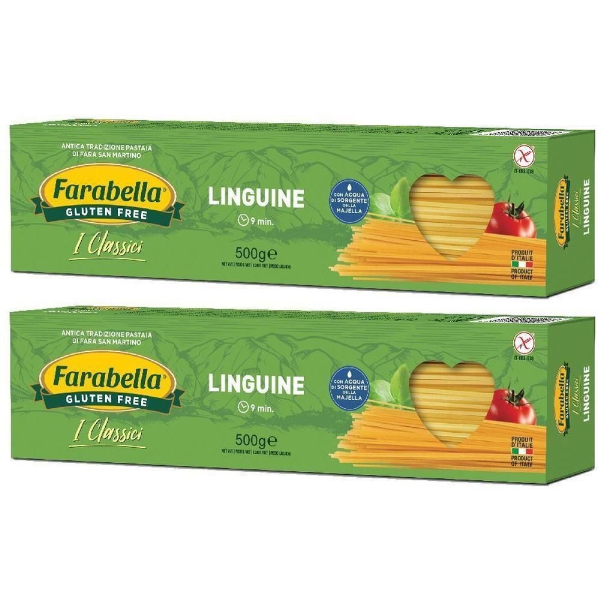 Compra Online Farabella linguine senza glutine 2x500 g e Trova l'offerta più bassa