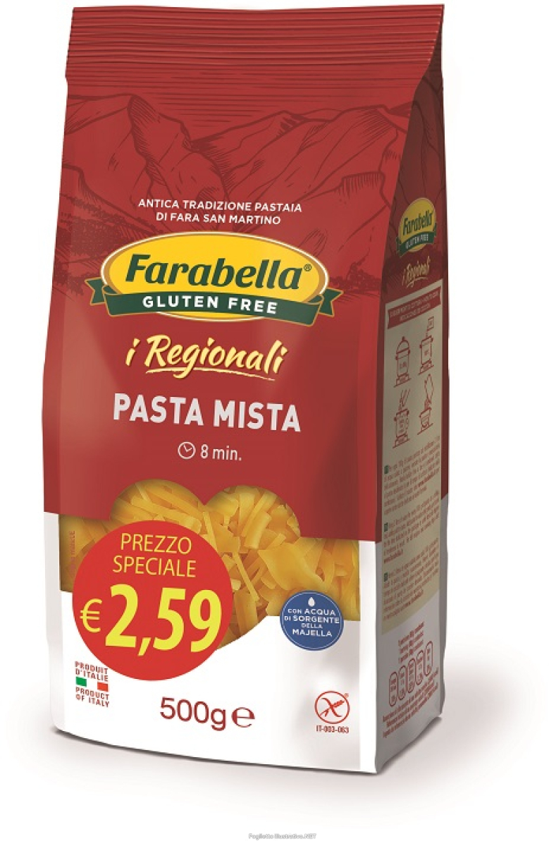 Compra Online farabella pasta mista promo 500 g e Trova l'offerta più bassa