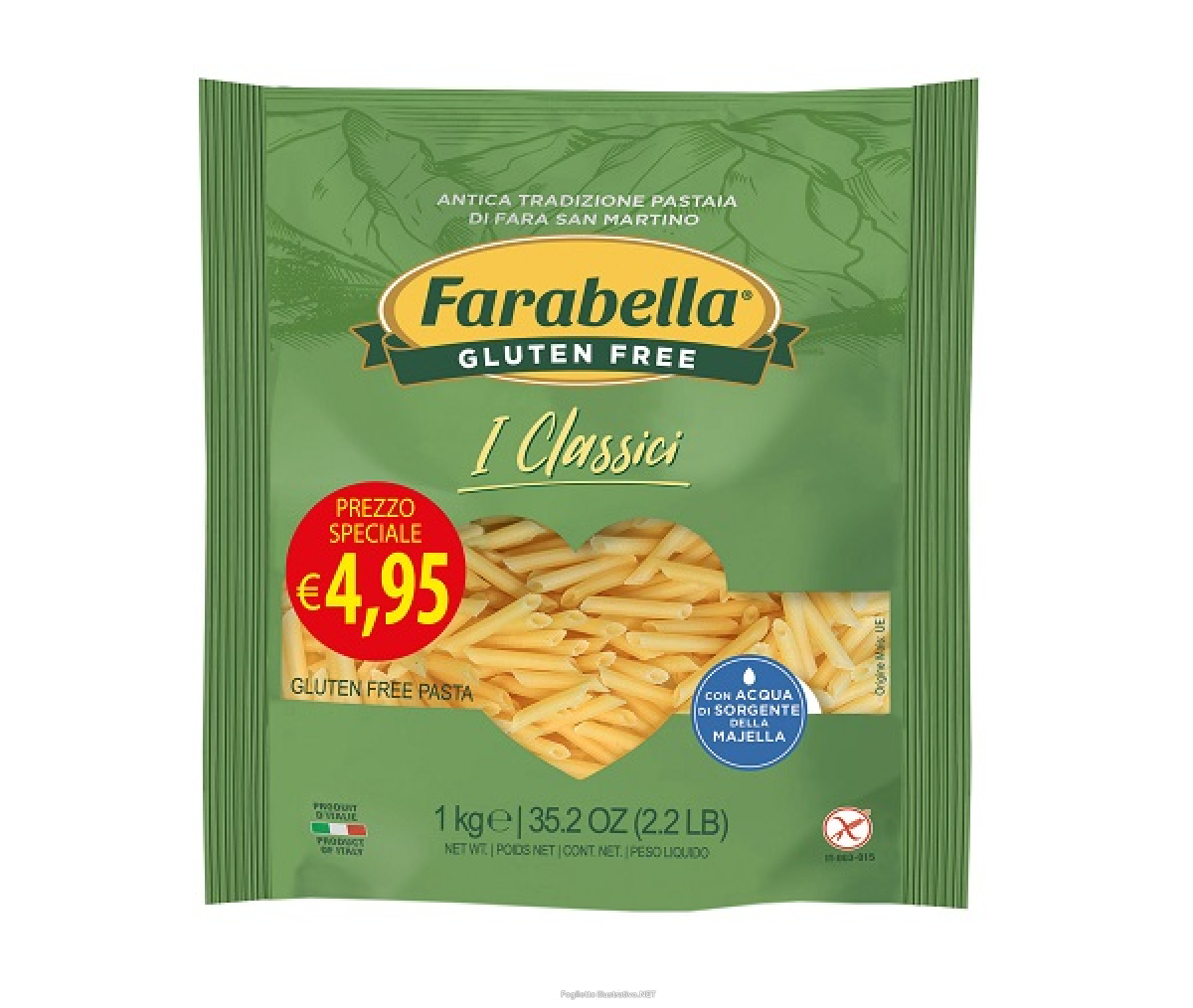 Compra Online farabella pasta pennette1kgofs e Trova l'offerta più bassa