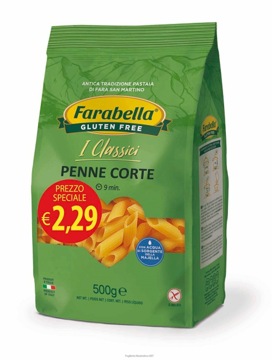 Compra Online farabella penne corte 500 g promo e Trova l'offerta più bassa