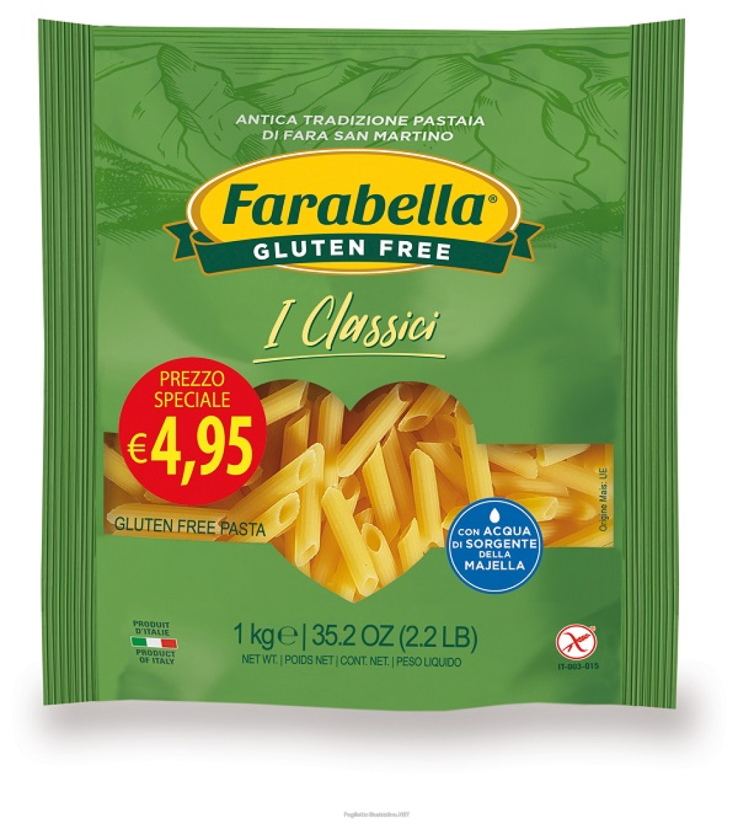 Compra Online farabella penne rigate promo 1 kg e Trova l'offerta più bassa