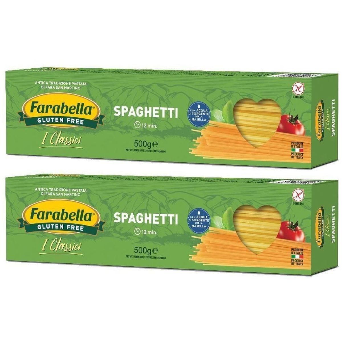 Compra Online Farabella spaghetti senza glutine 2x500 g e Trova l'offerta più bassa
